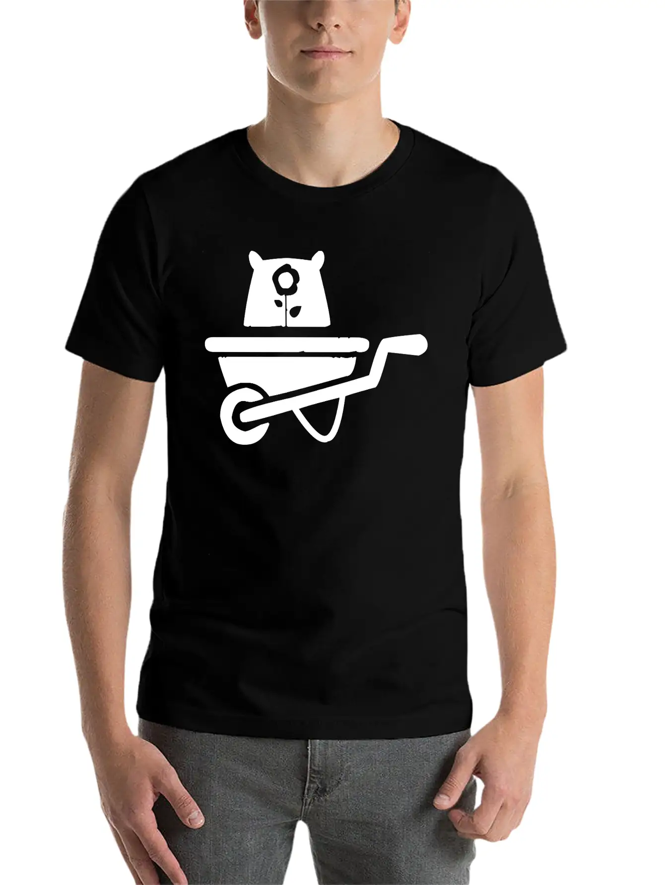 Gardening Equipment Unisex Casual T-Shirt – Clean Design For Daily Comfort