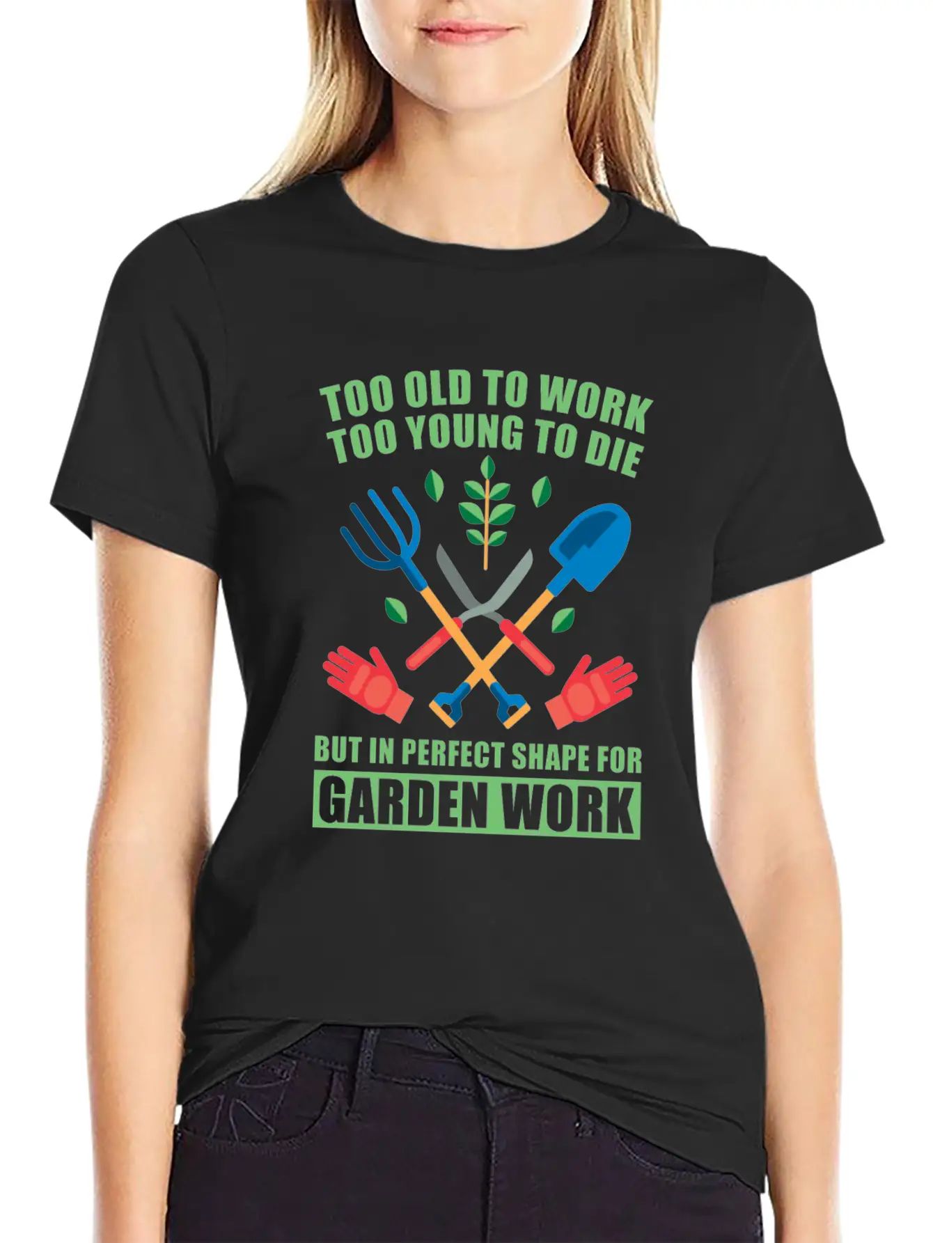 Gardening Garden Gardener Unisex Casual T-Shirt – Clean Design For Daily Comfort