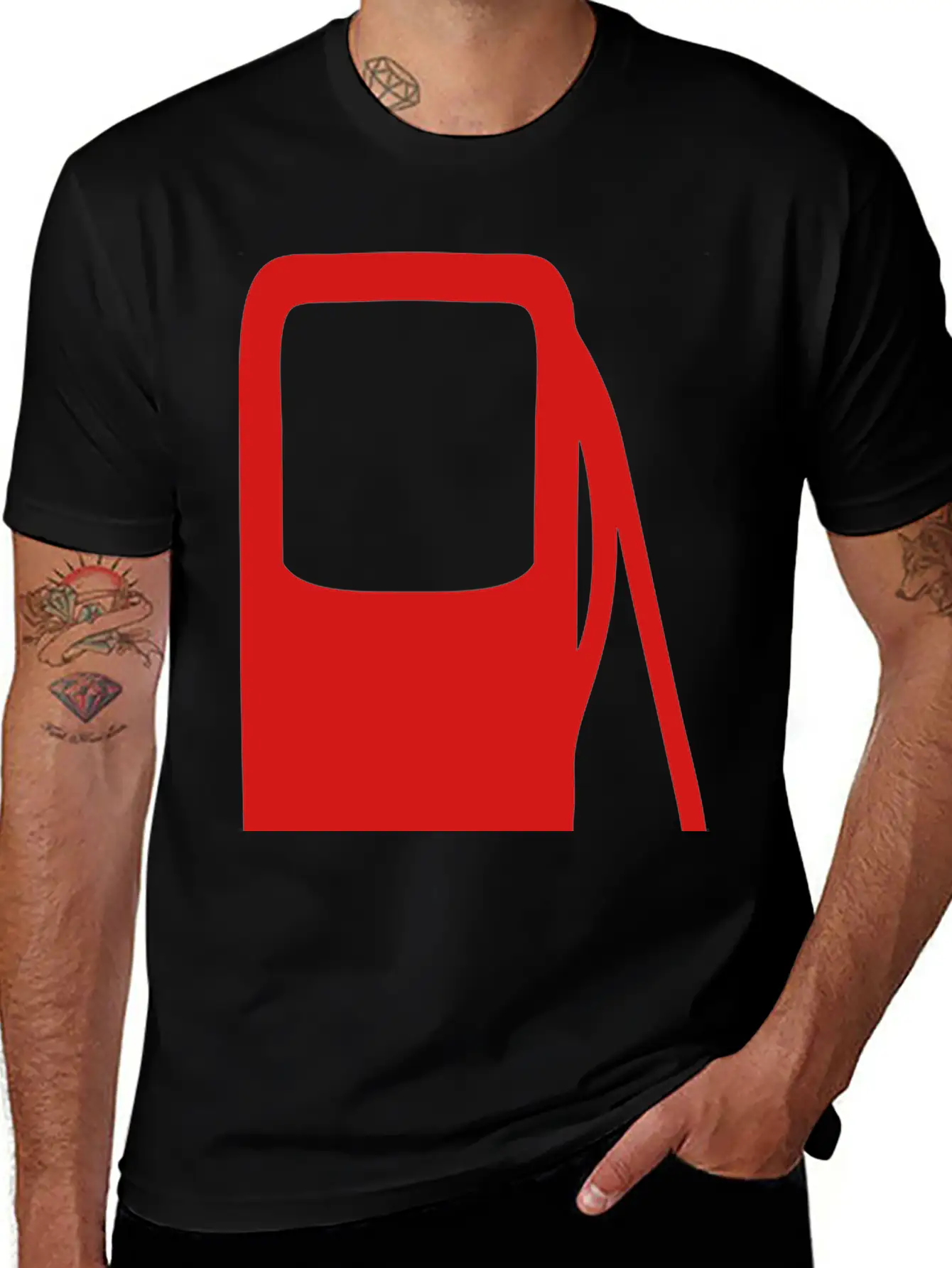 Gasoline Diesel Fuel Pump Unisex Casual T-Shirt – Clean Design For Daily Comfort