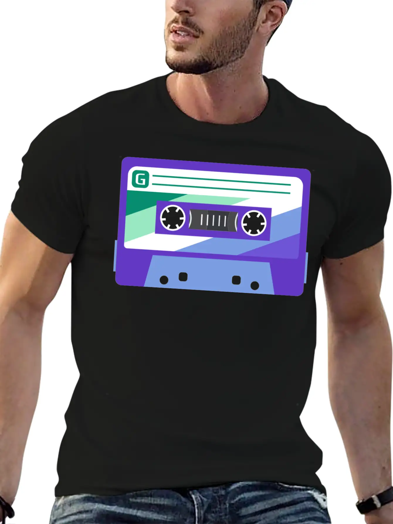 Gay Pride Mixtape Unisex Casual T-Shirt – Clean Design For Daily Comfort