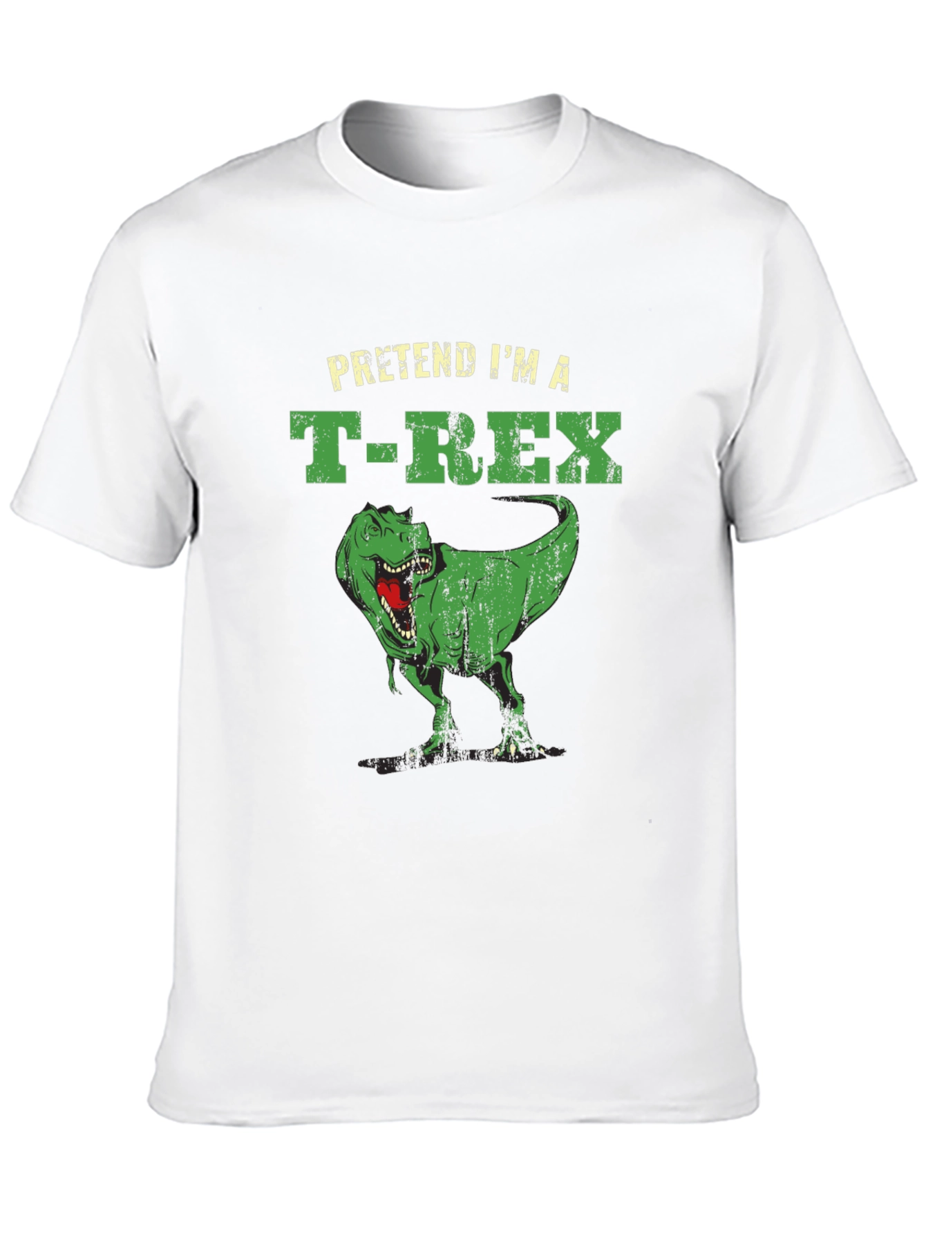 Pretend Im a T-Rex Funny Black T-Shirt