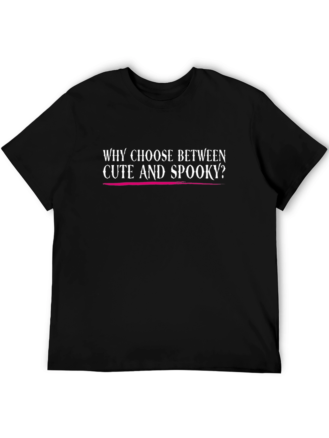 Cute and Spooky Black T-Shirt