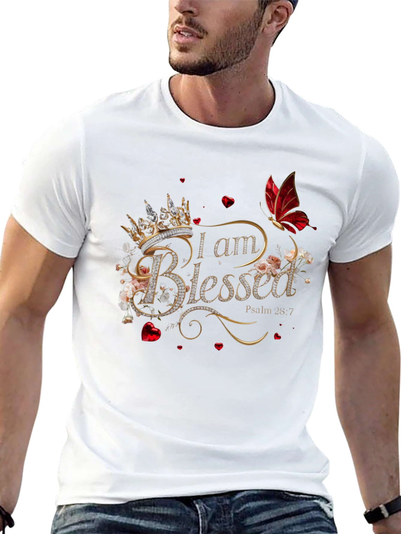 I am Blessed Graphic T-Shirt Religious Apparel