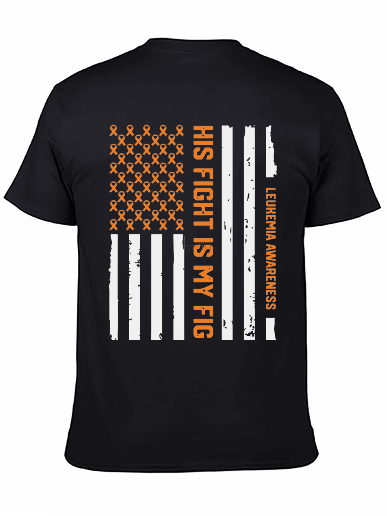 Leukemia Awareness T-Shirt - His Fight is My Fight