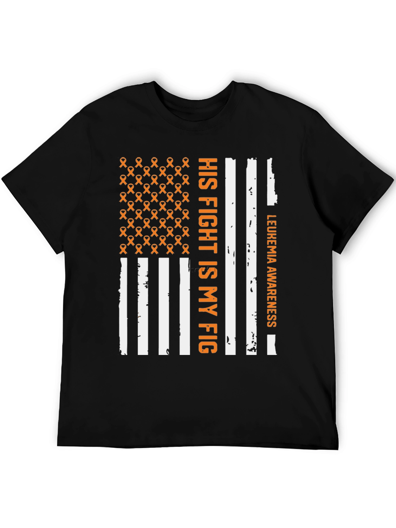 Leukemia Awareness T-Shirt - His Fight is My Fight