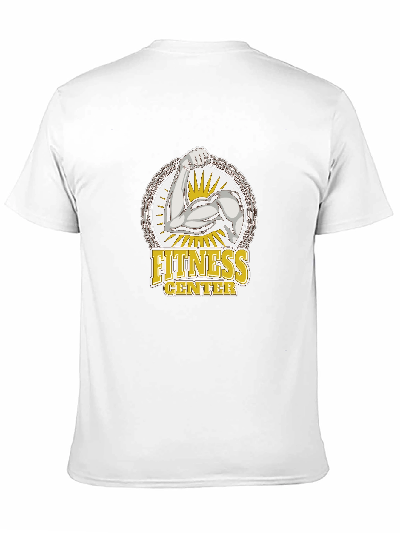 Fitness Center Graphic Tee - Black