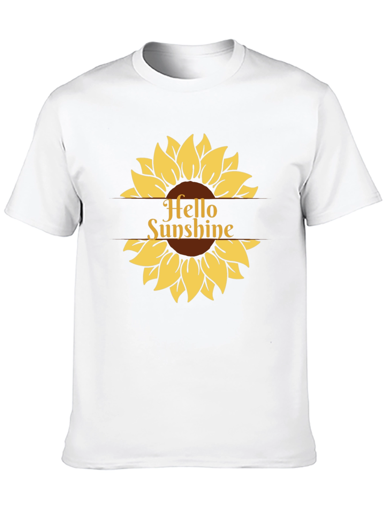 Hello Sunshine Graphic T-Shirt - Black