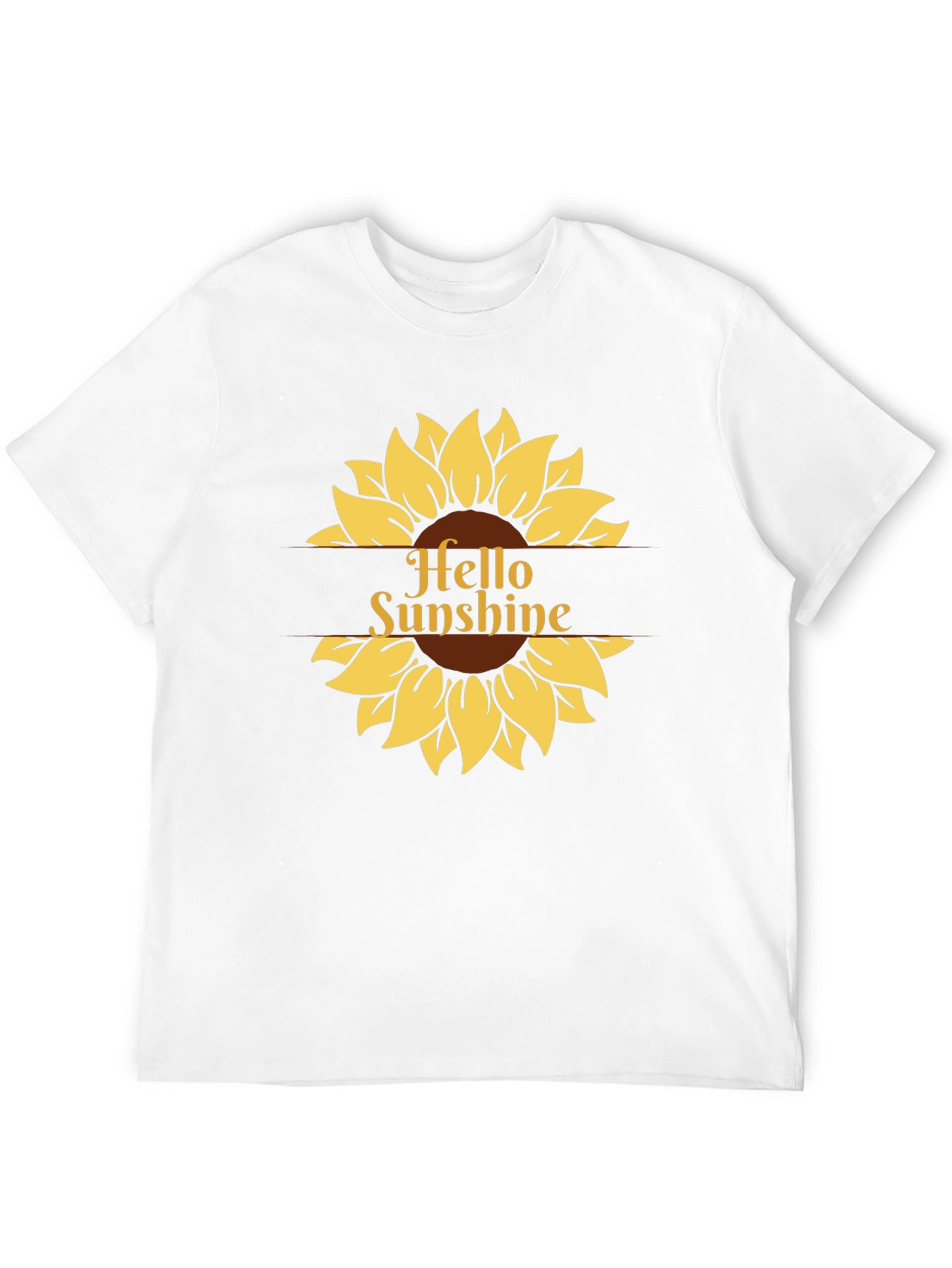Hello Sunshine Graphic T-Shirt - Black