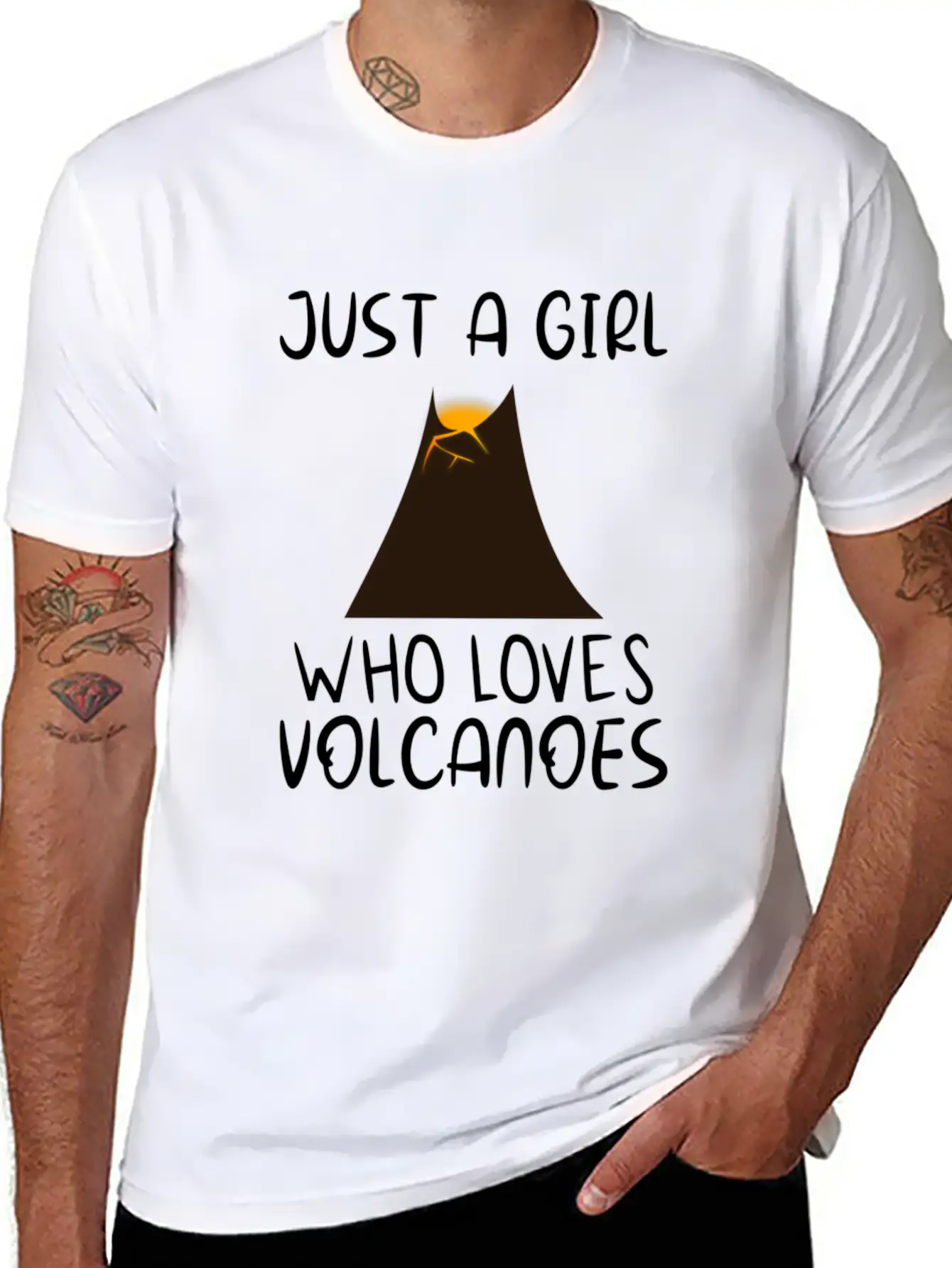 Geologist Volcano Geology Rock Hunter Rock Hunting Unisex Casual T-Shirt – Clean Design For Daily Comfort