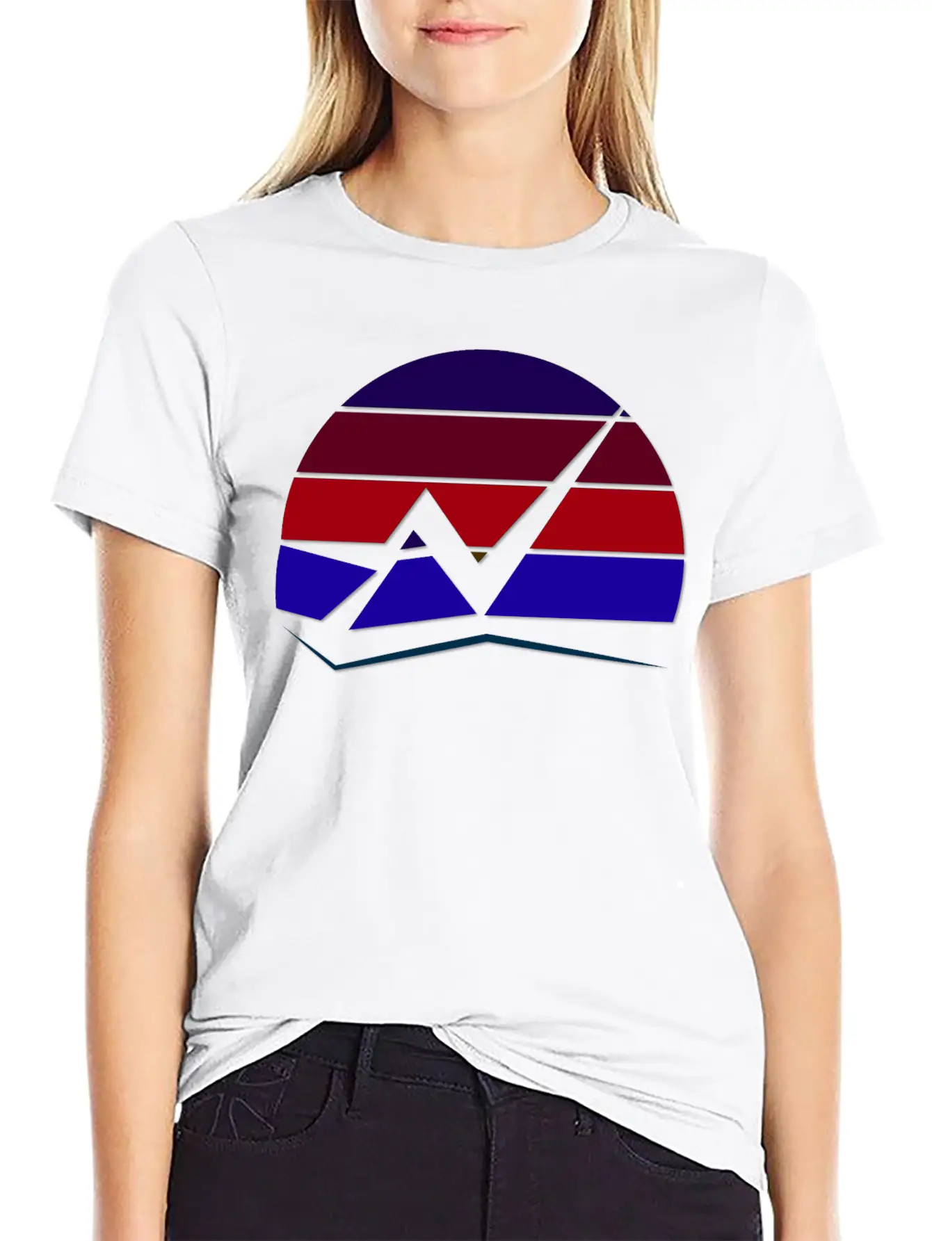 Geometric Inspiration Unisex Casual T-Shirt – Clean Design For Daily Comfort