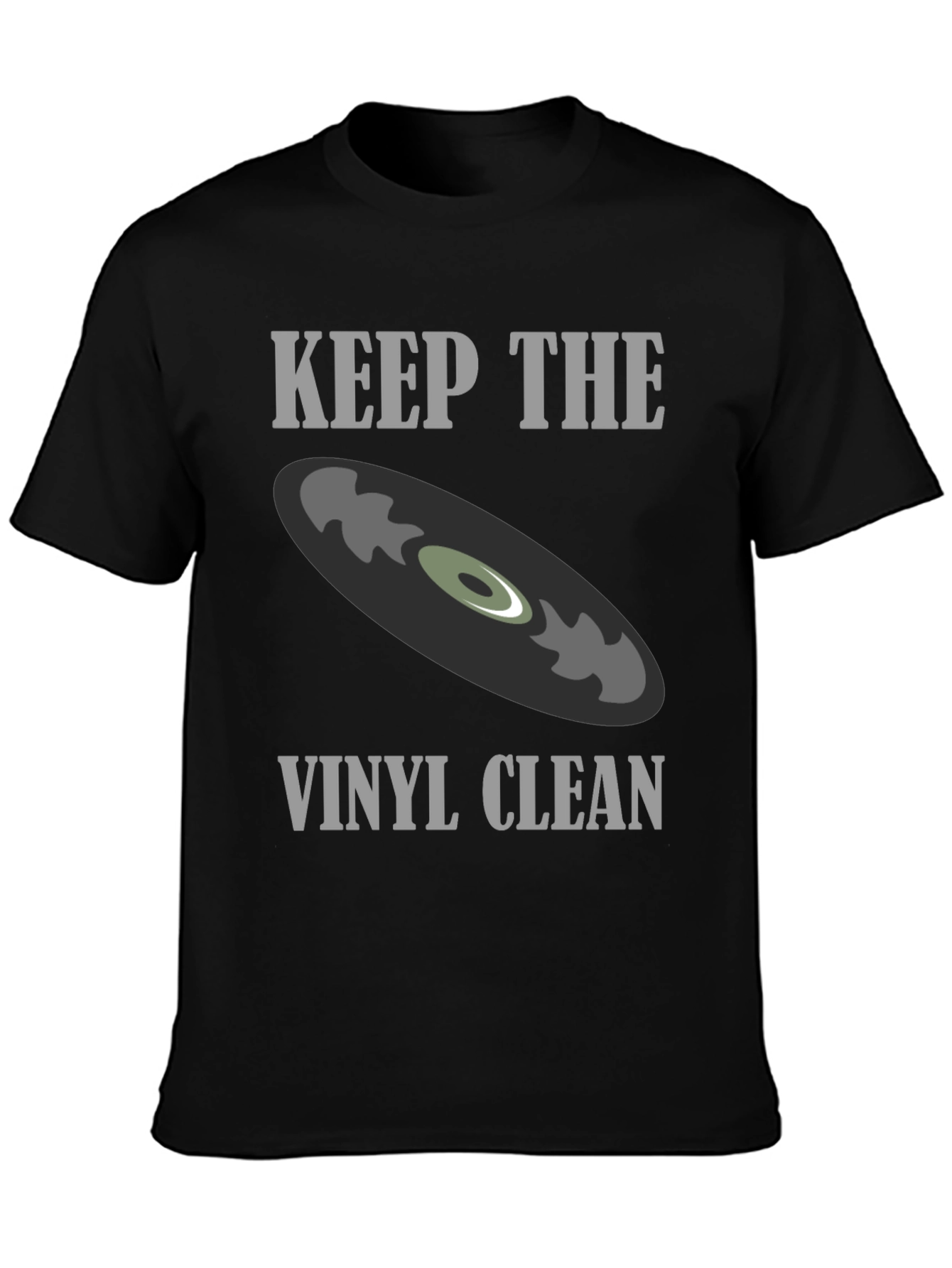 Keep The Vinyl Clean Graphic Tee