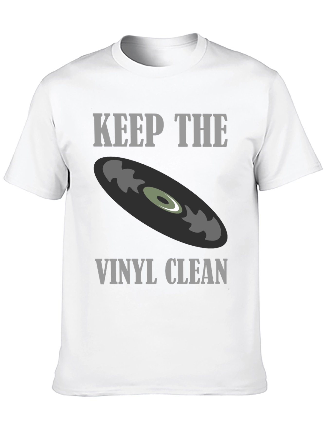 Keep The Vinyl Clean Graphic Tee