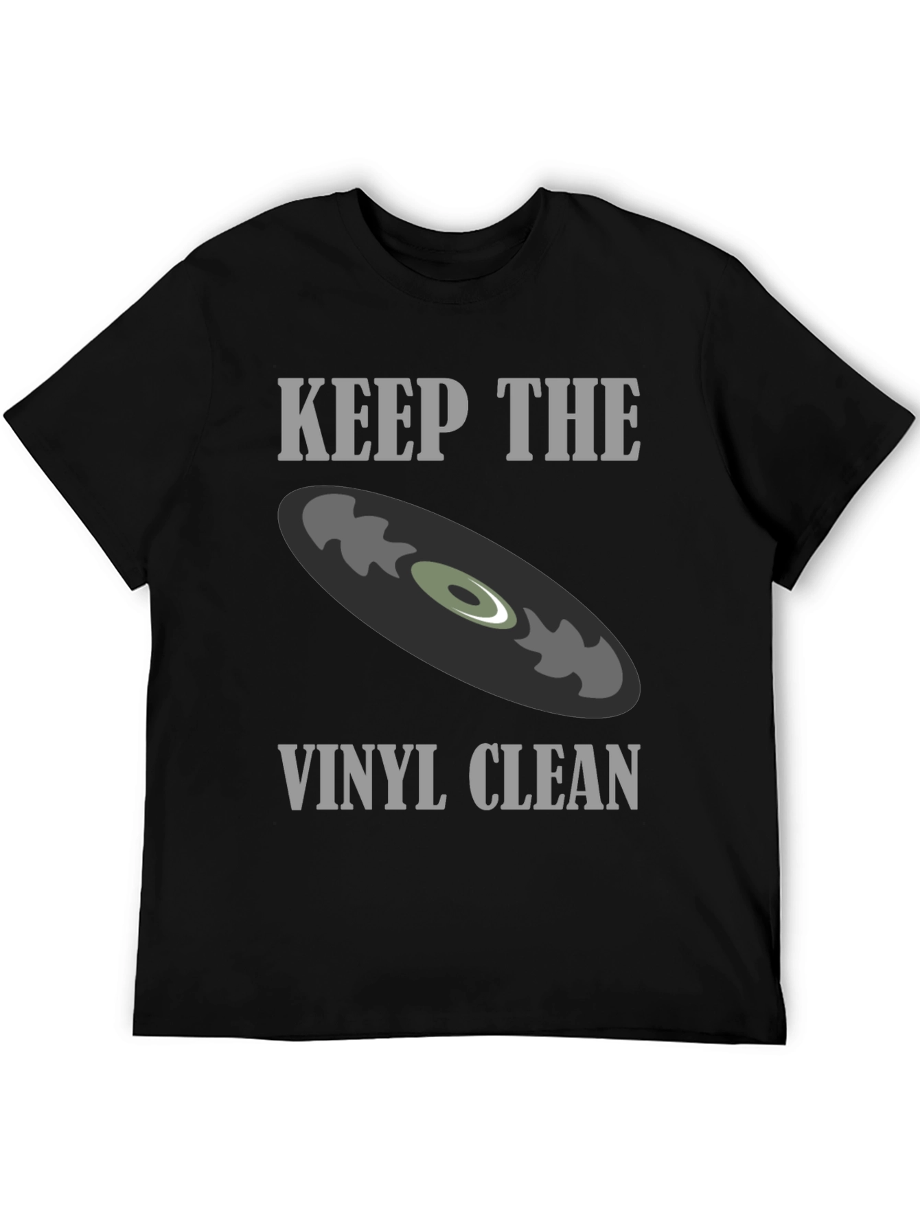 Keep The Vinyl Clean Graphic Tee
