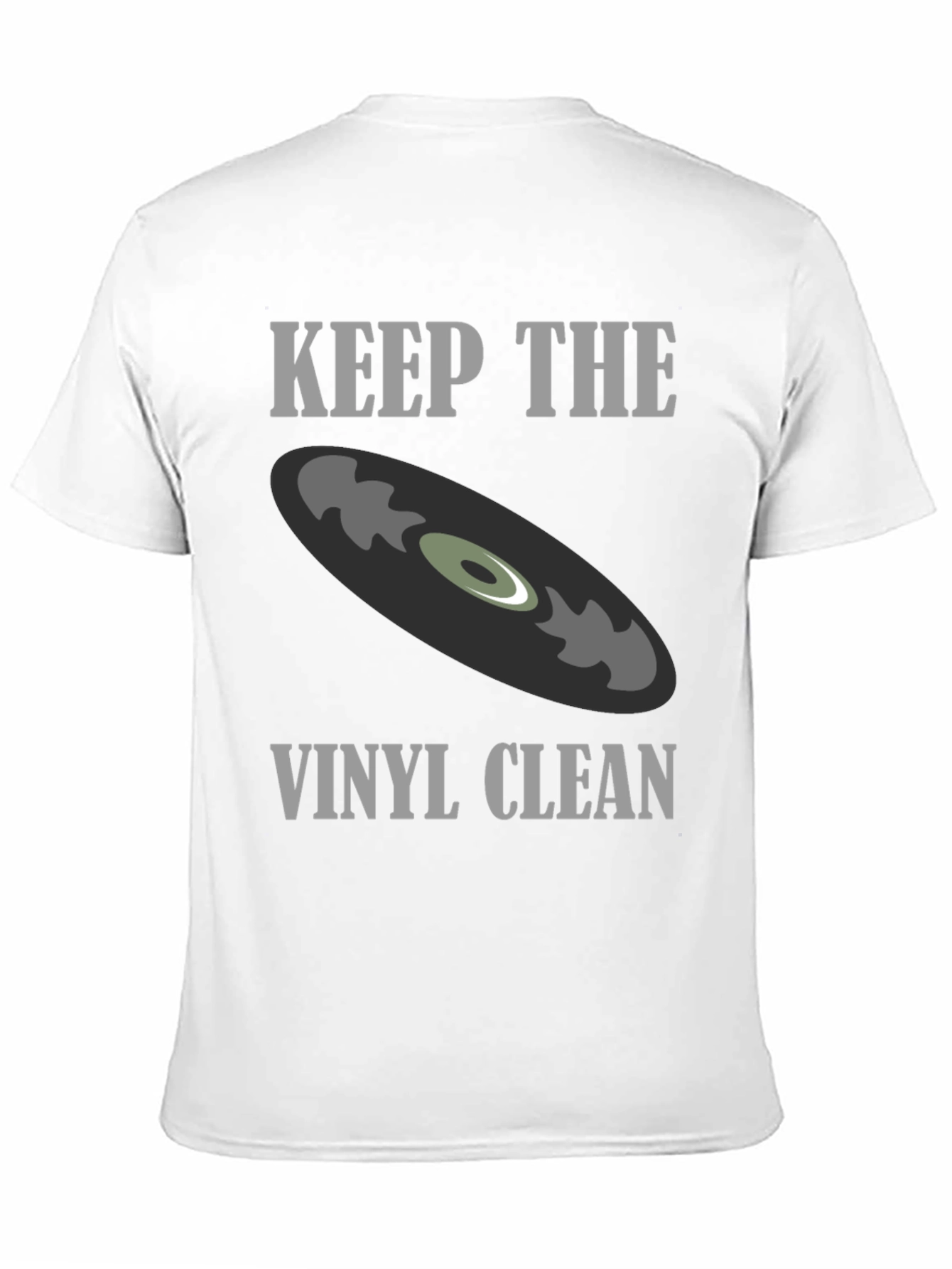 Keep The Vinyl Clean Graphic Tee