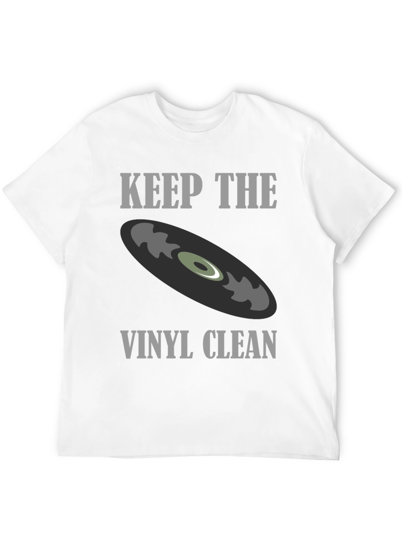 Keep The Vinyl Clean Graphic Tee
