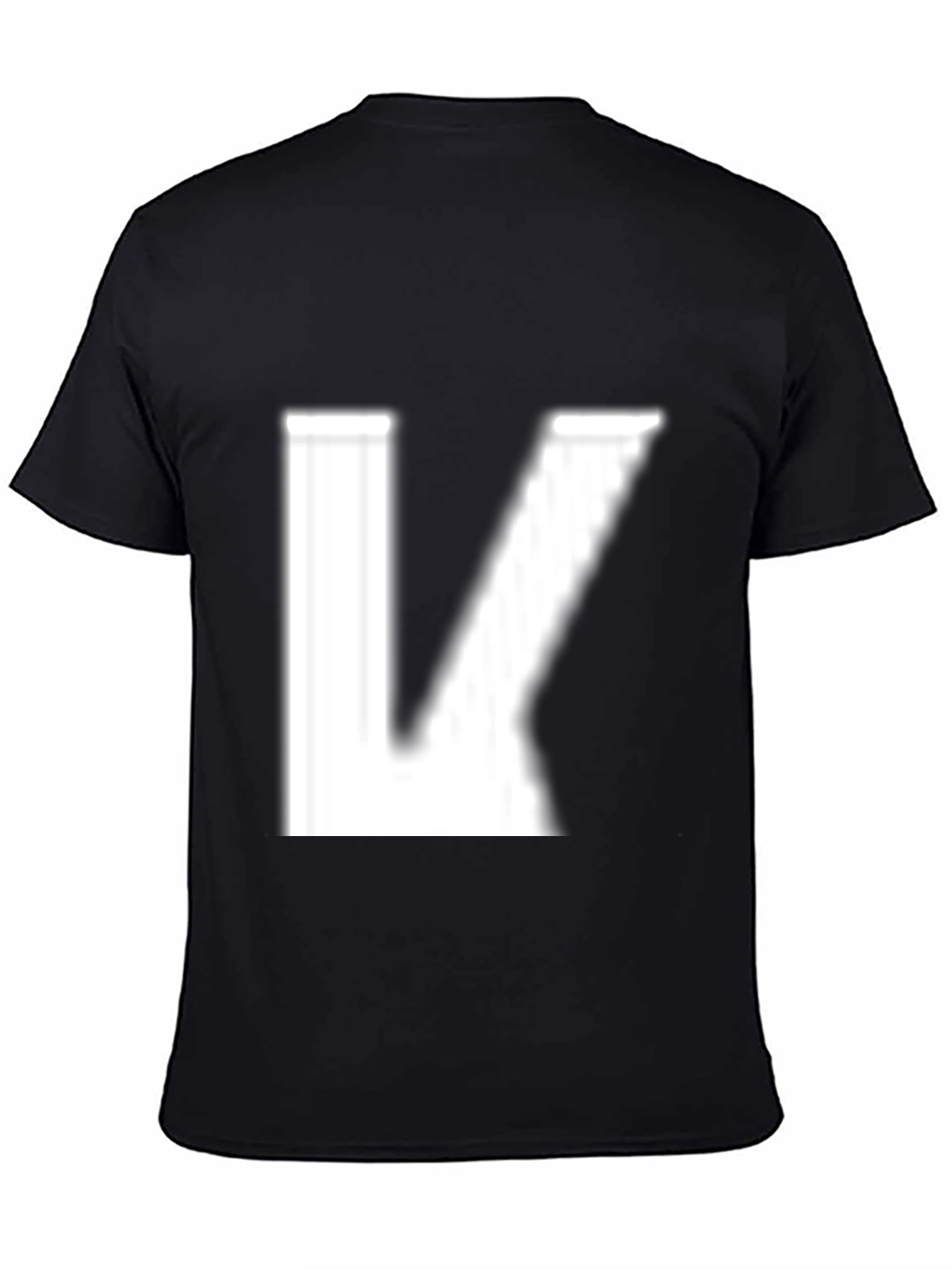 Letter K Graphic Print Tee - Modern Style