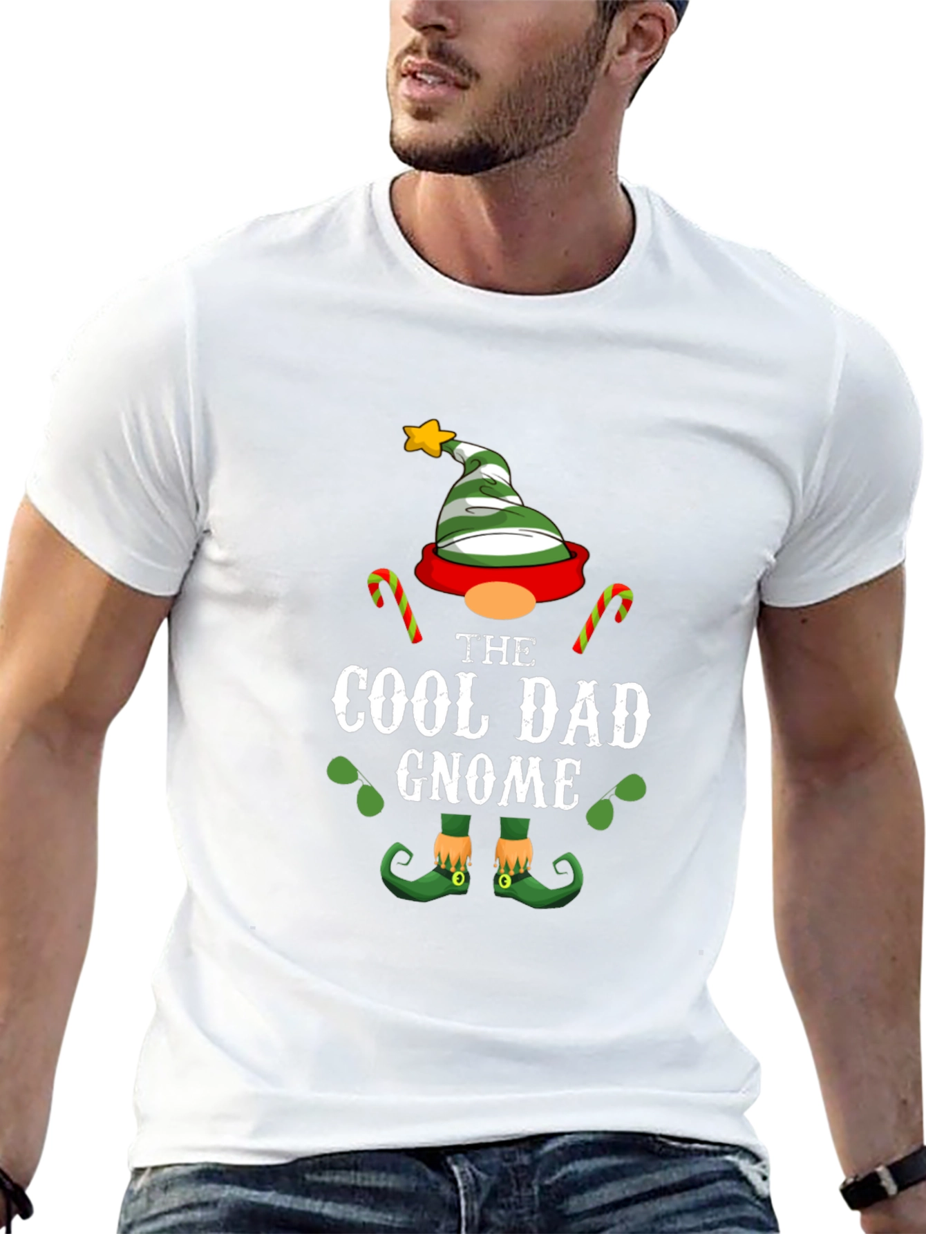 Cool Dad Gnome T-Shirt - Holiday Apparel