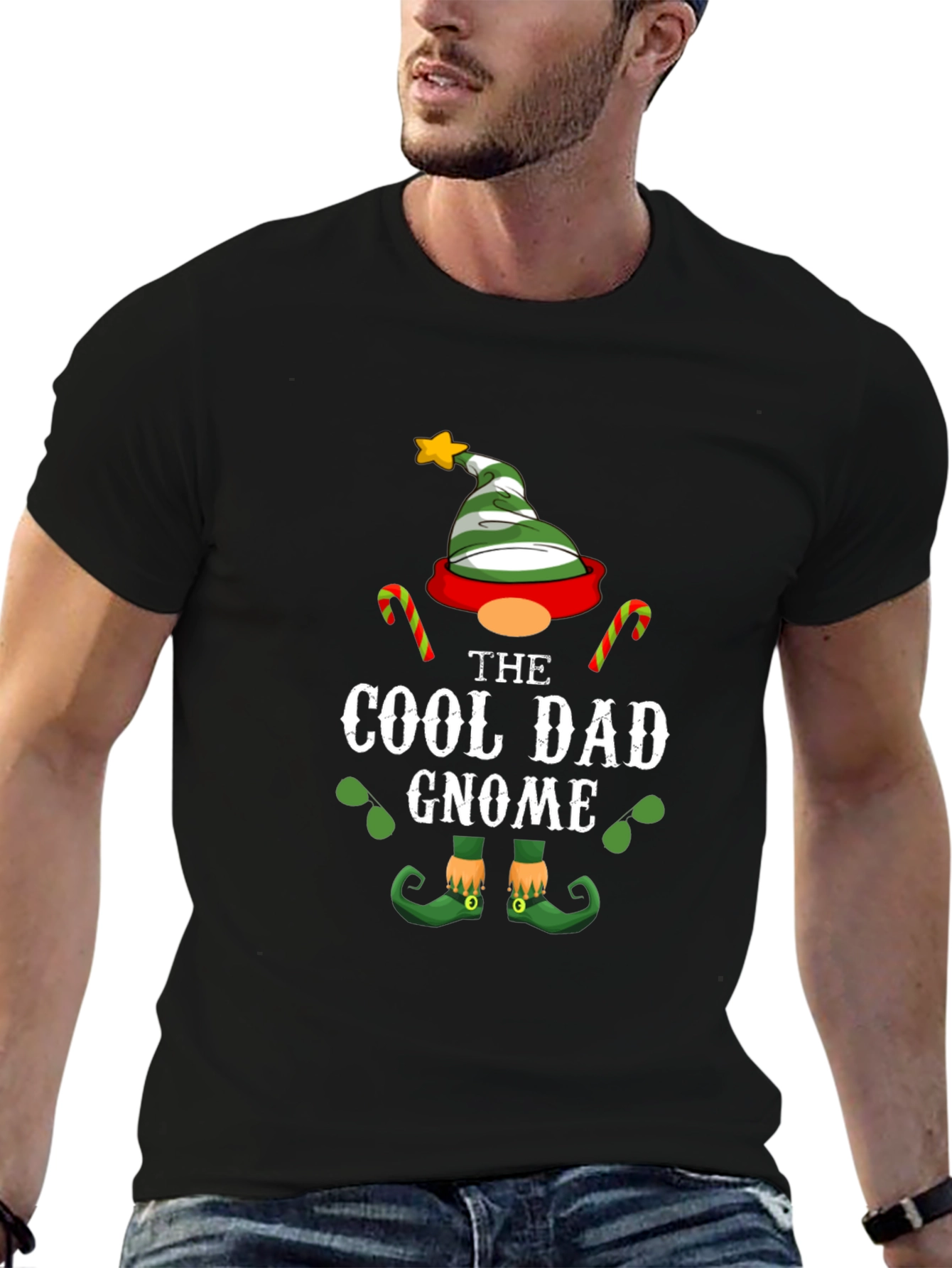 Cool Dad Gnome T-Shirt - Holiday Apparel