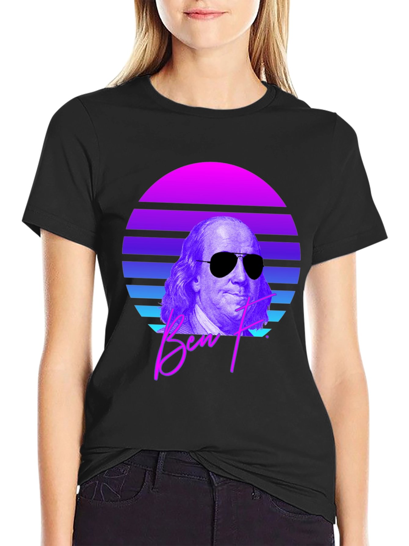 Retro Benjamin Franklin T-Shirt