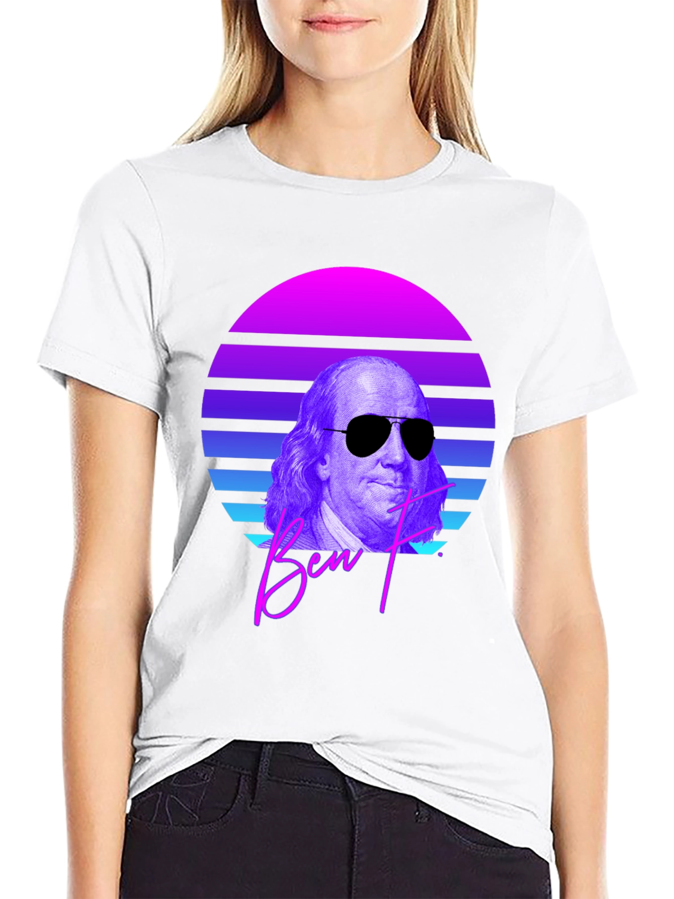 Retro Benjamin Franklin T-Shirt