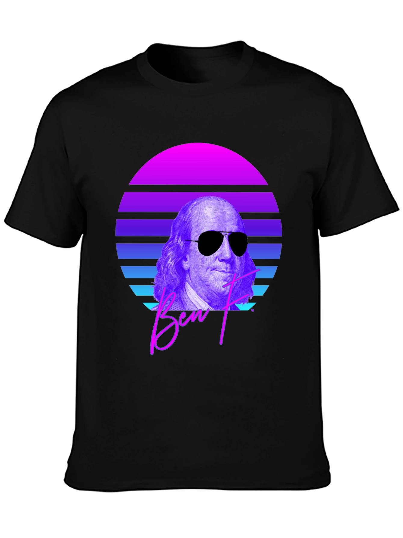 Retro Benjamin Franklin T-Shirt