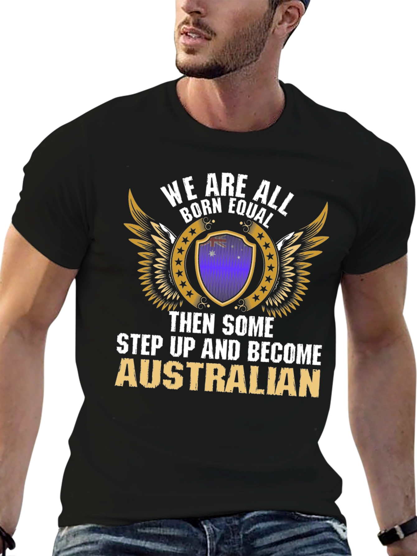 Born Equal Australian T-Shirt
