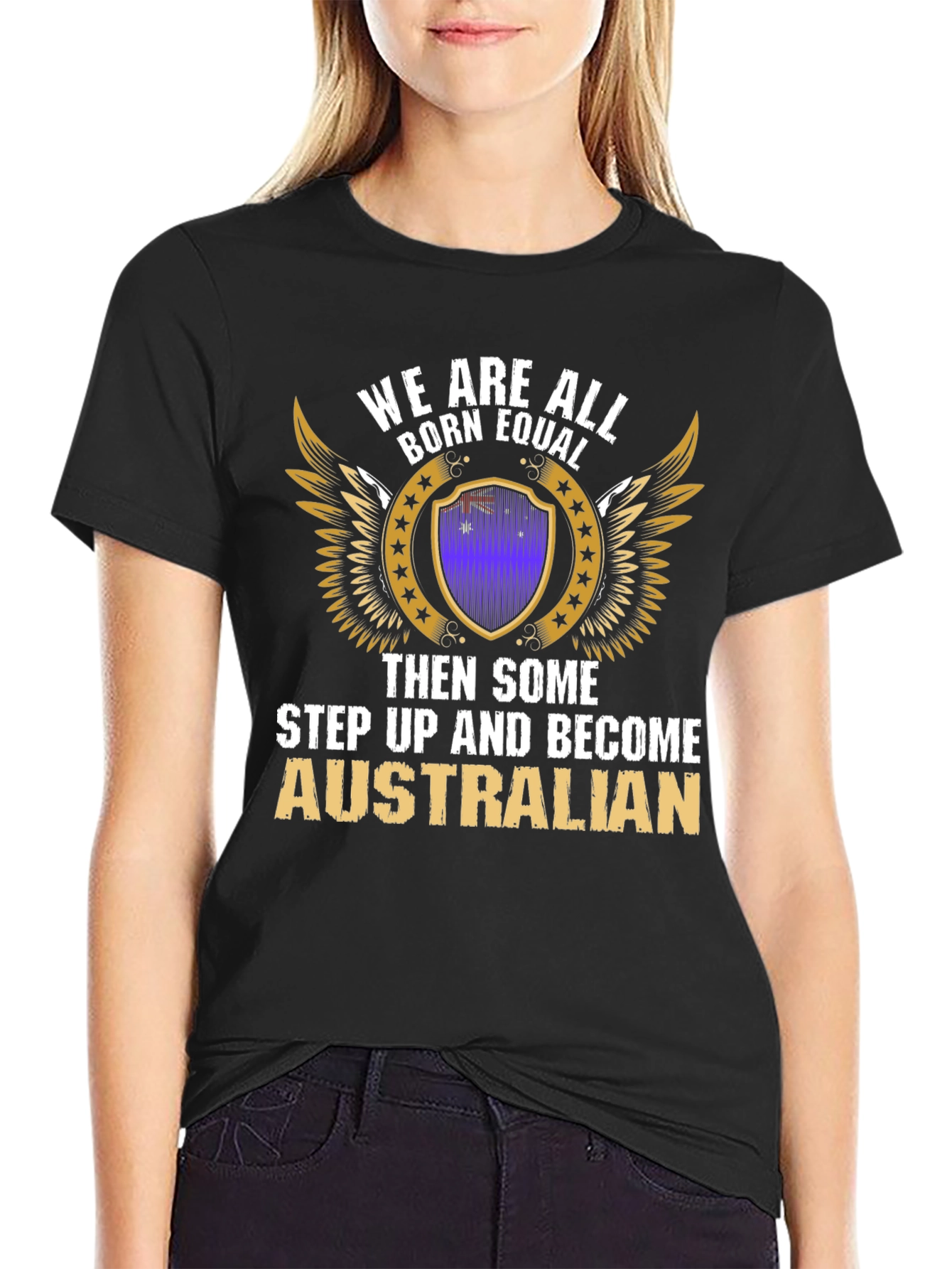 Born Equal Australian T-Shirt