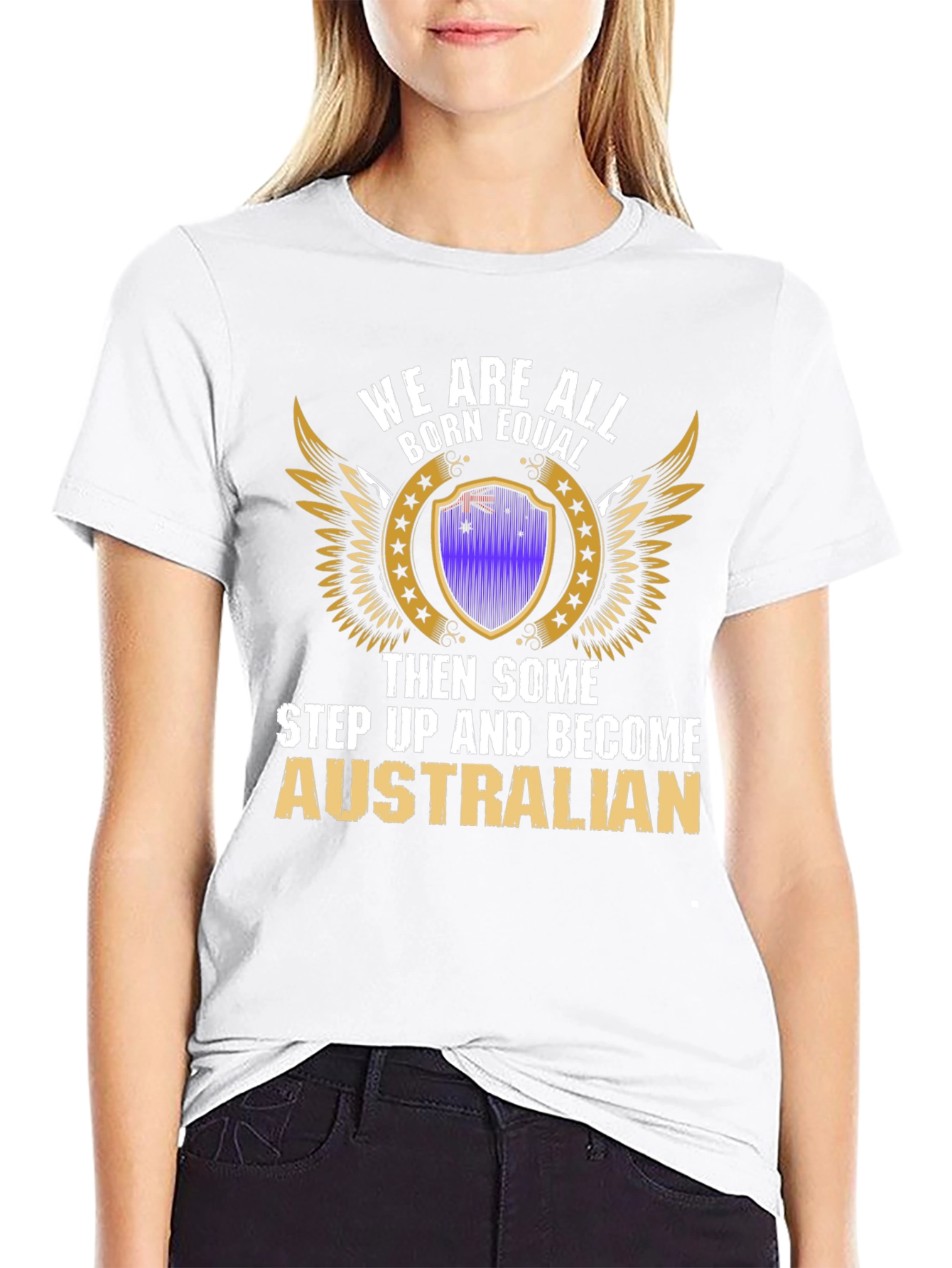 Born Equal Australian T-Shirt