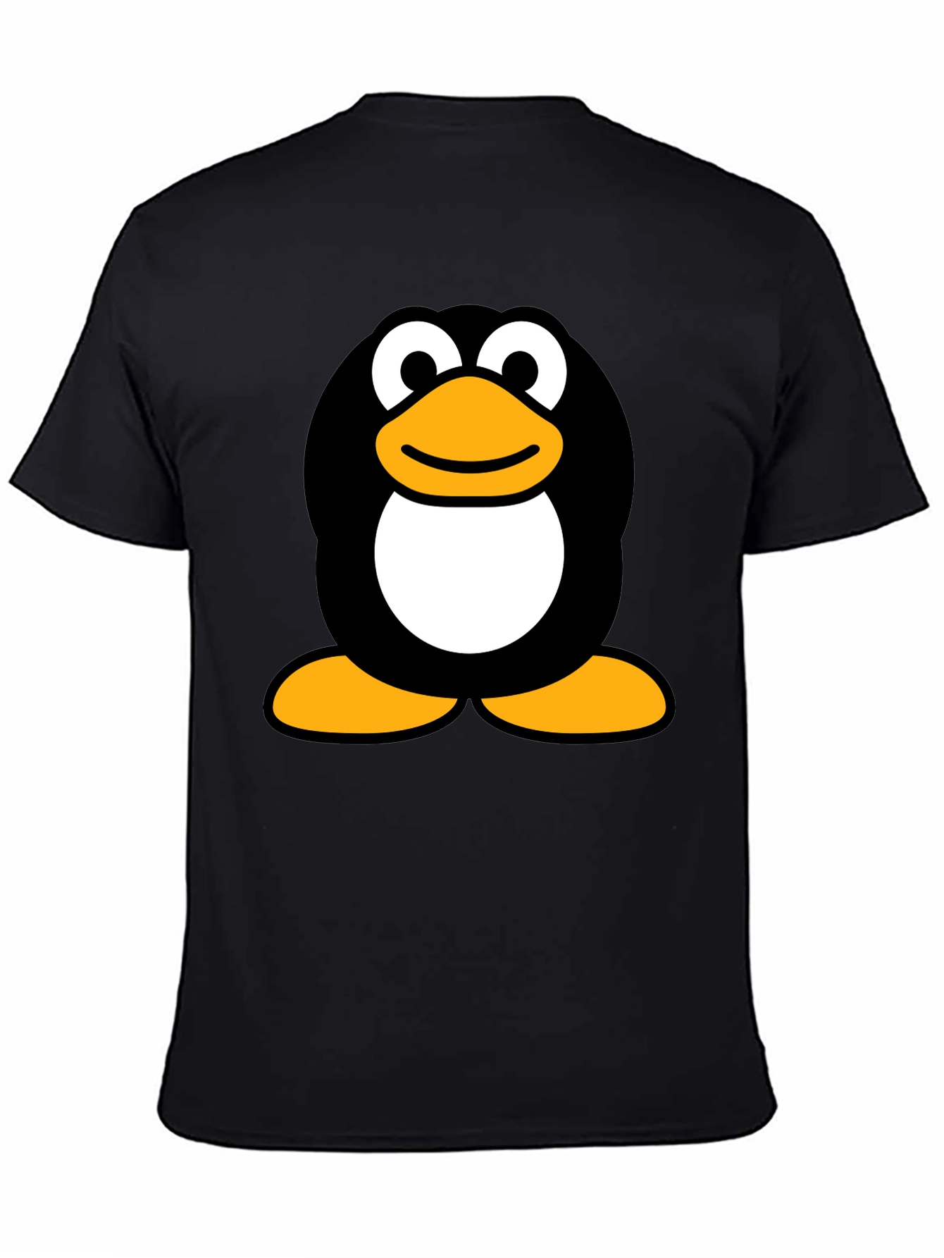 Linux Tux Penguin Graphic T-Shirt