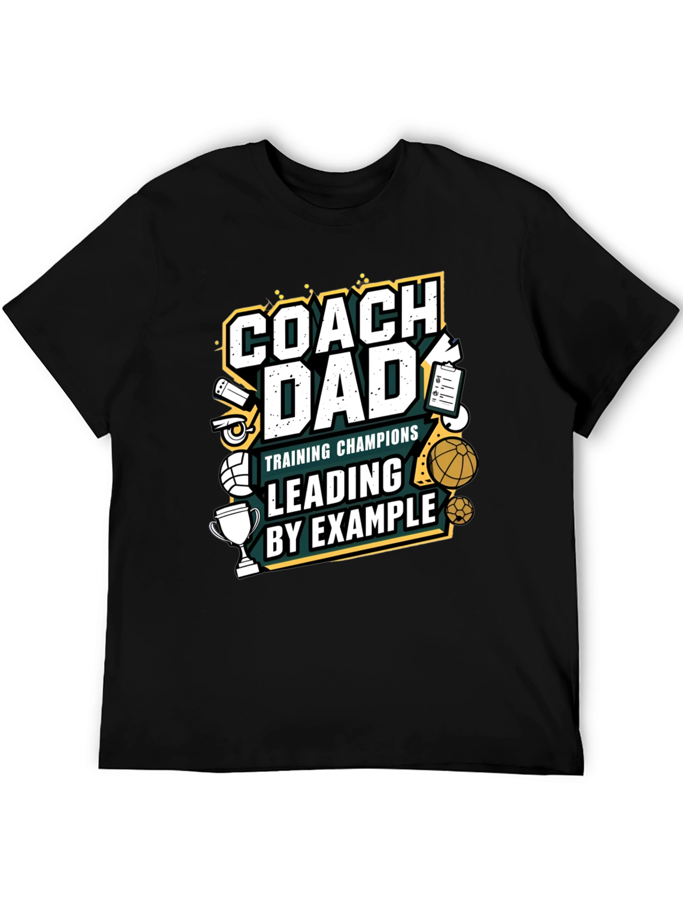 Coach Dad T-Shirt - Training Champions by Example