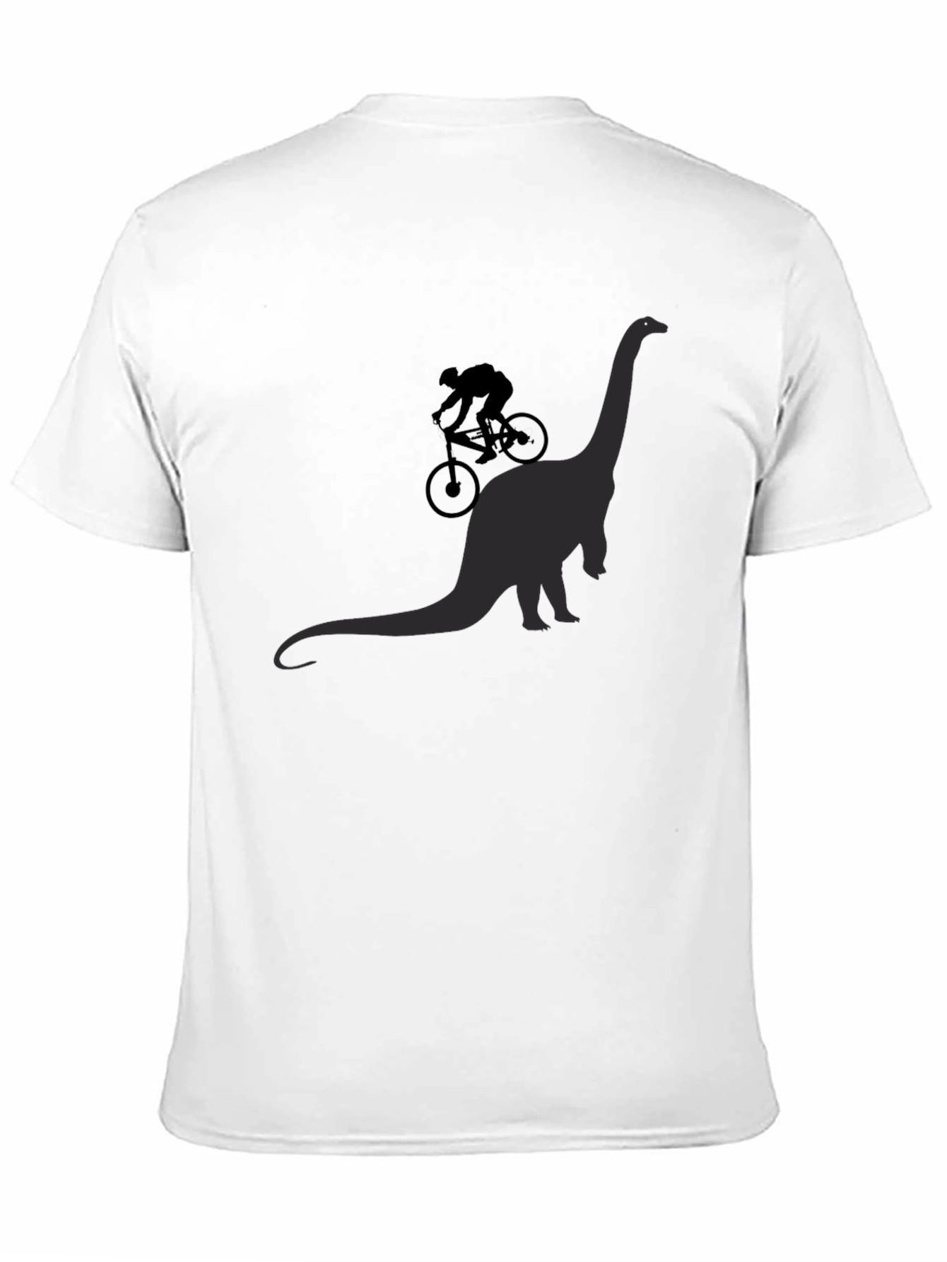Dino Rider Tee - Black Graphic T-Shirt