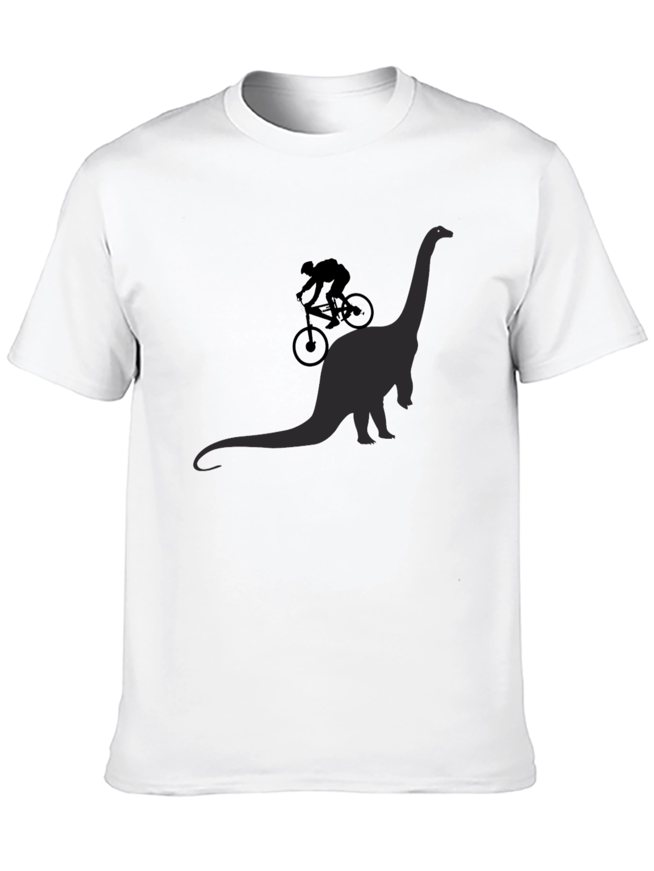 Dino Rider Tee - Black Graphic T-Shirt