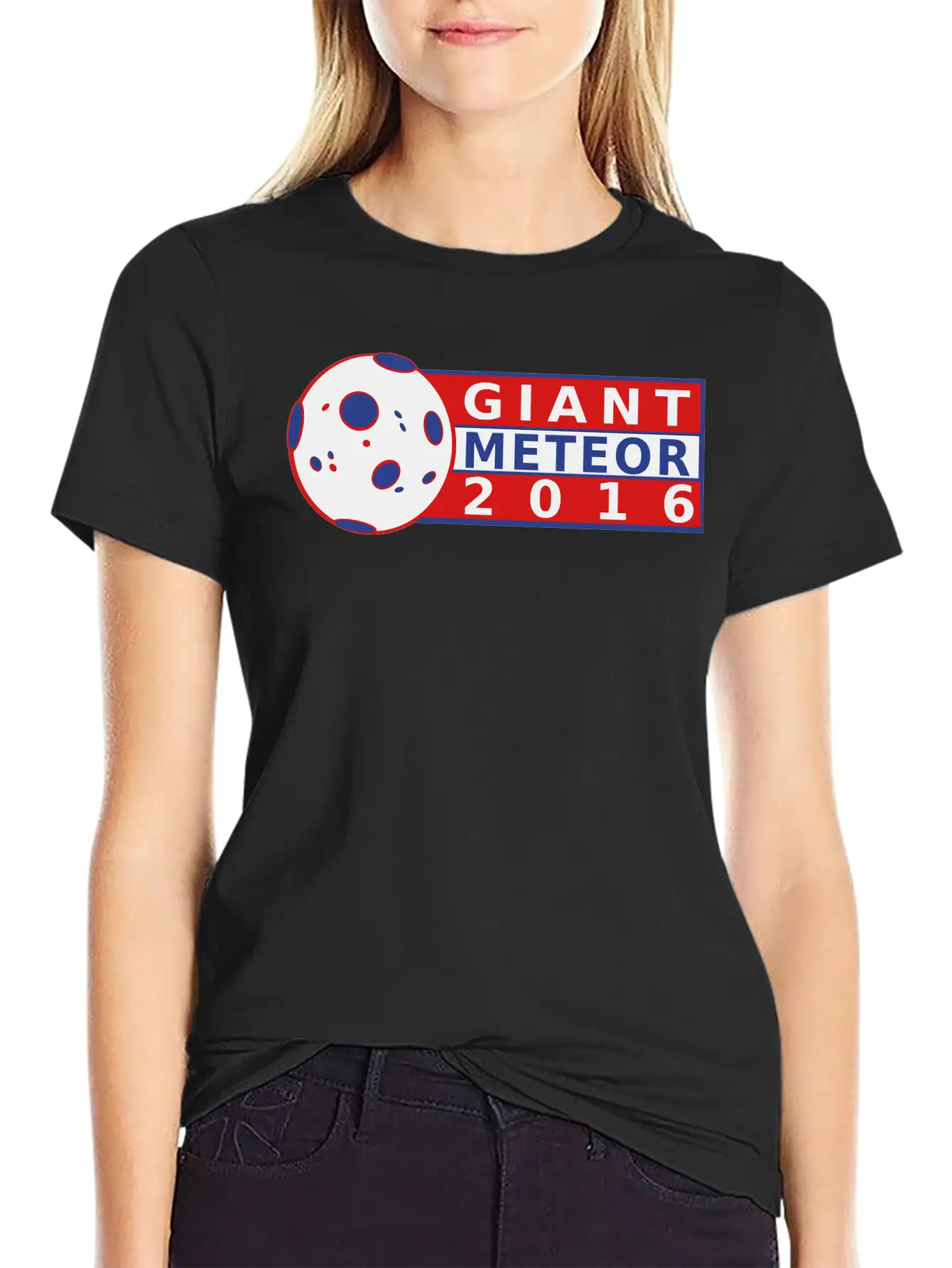 Giant Meteor 2016 Unisex Casual T-Shirt – Clean Design For Daily Comfort