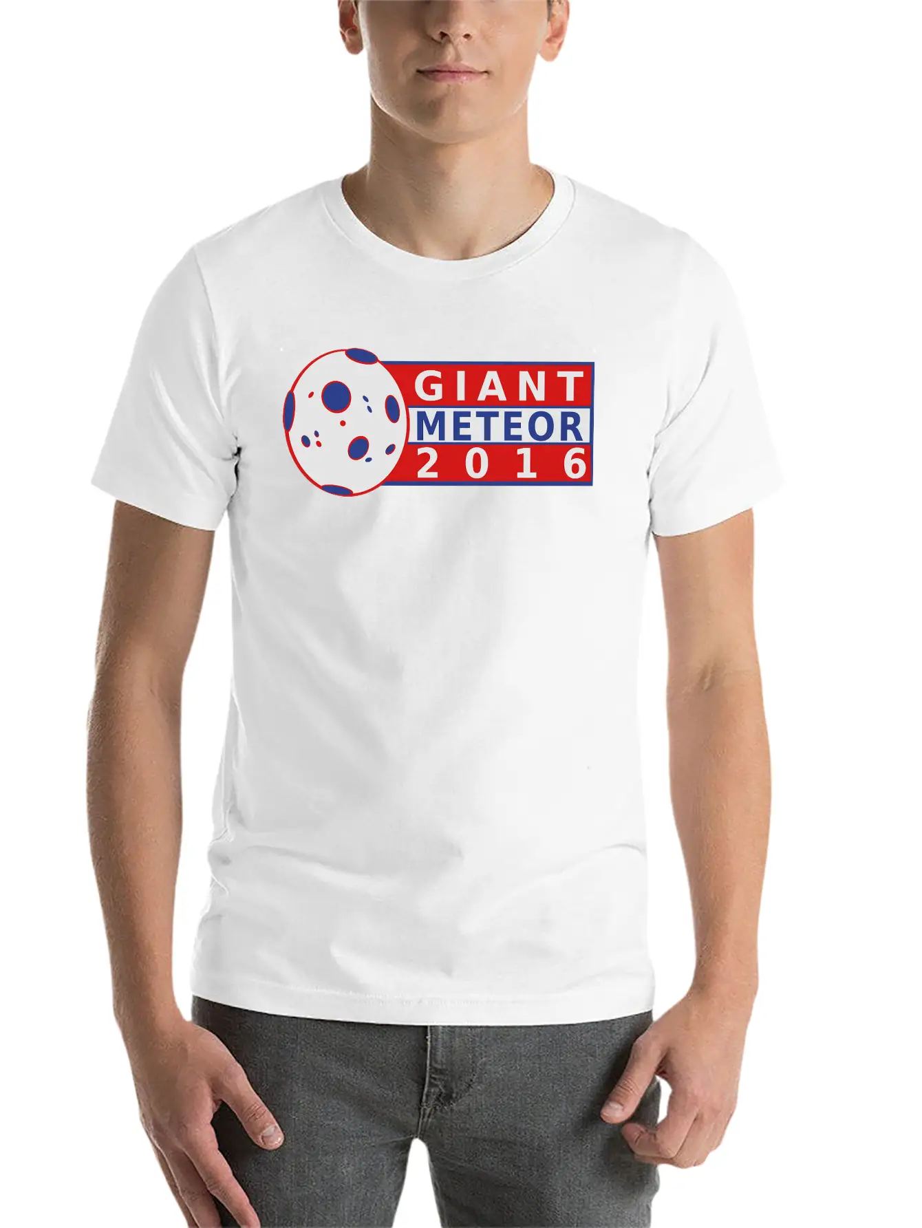 Giant Meteor 2016 Unisex Casual T-Shirt – Clean Design For Daily Comfort
