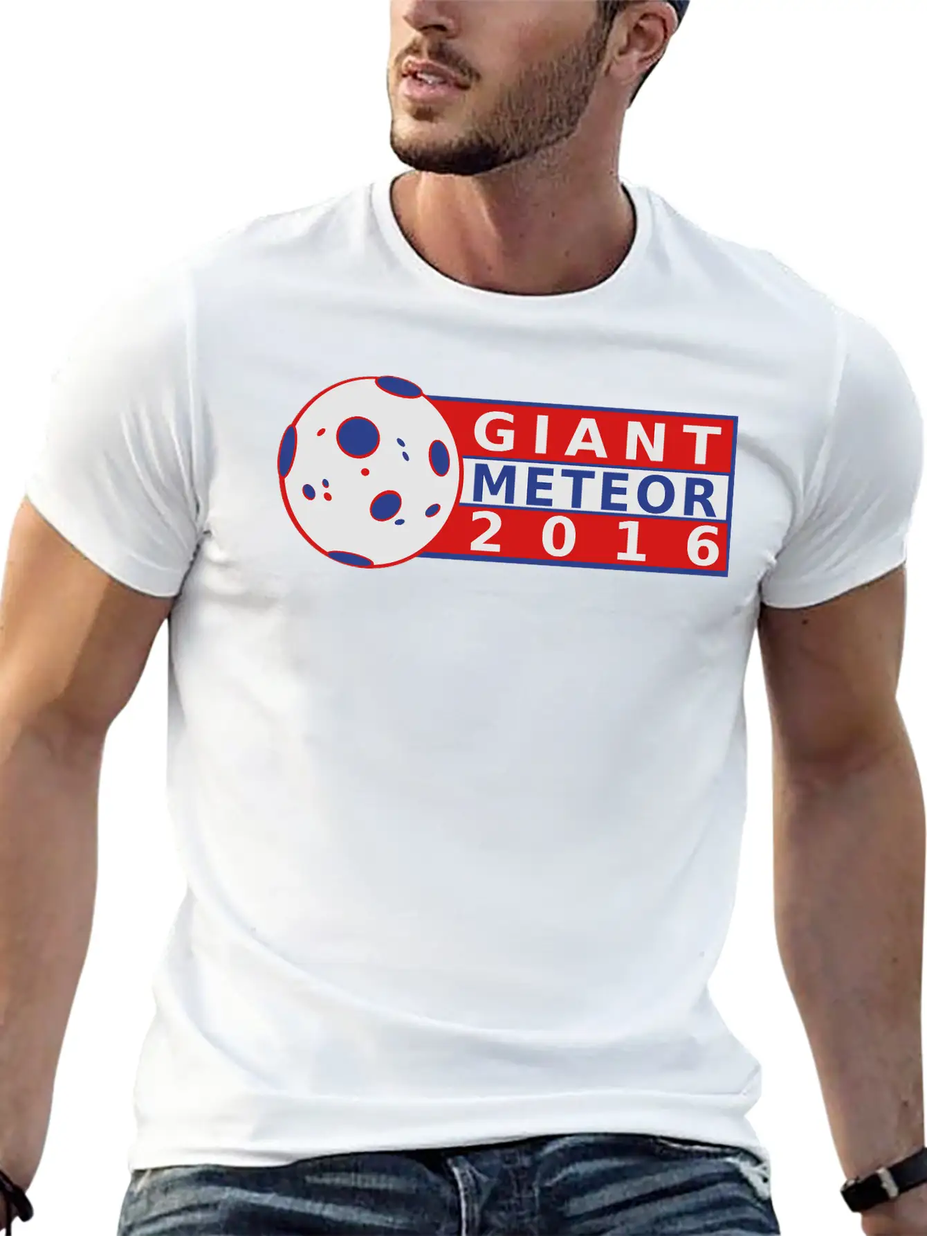 Giant Meteor 2016 Unisex Casual T-Shirt – Clean Design For Daily Comfort
