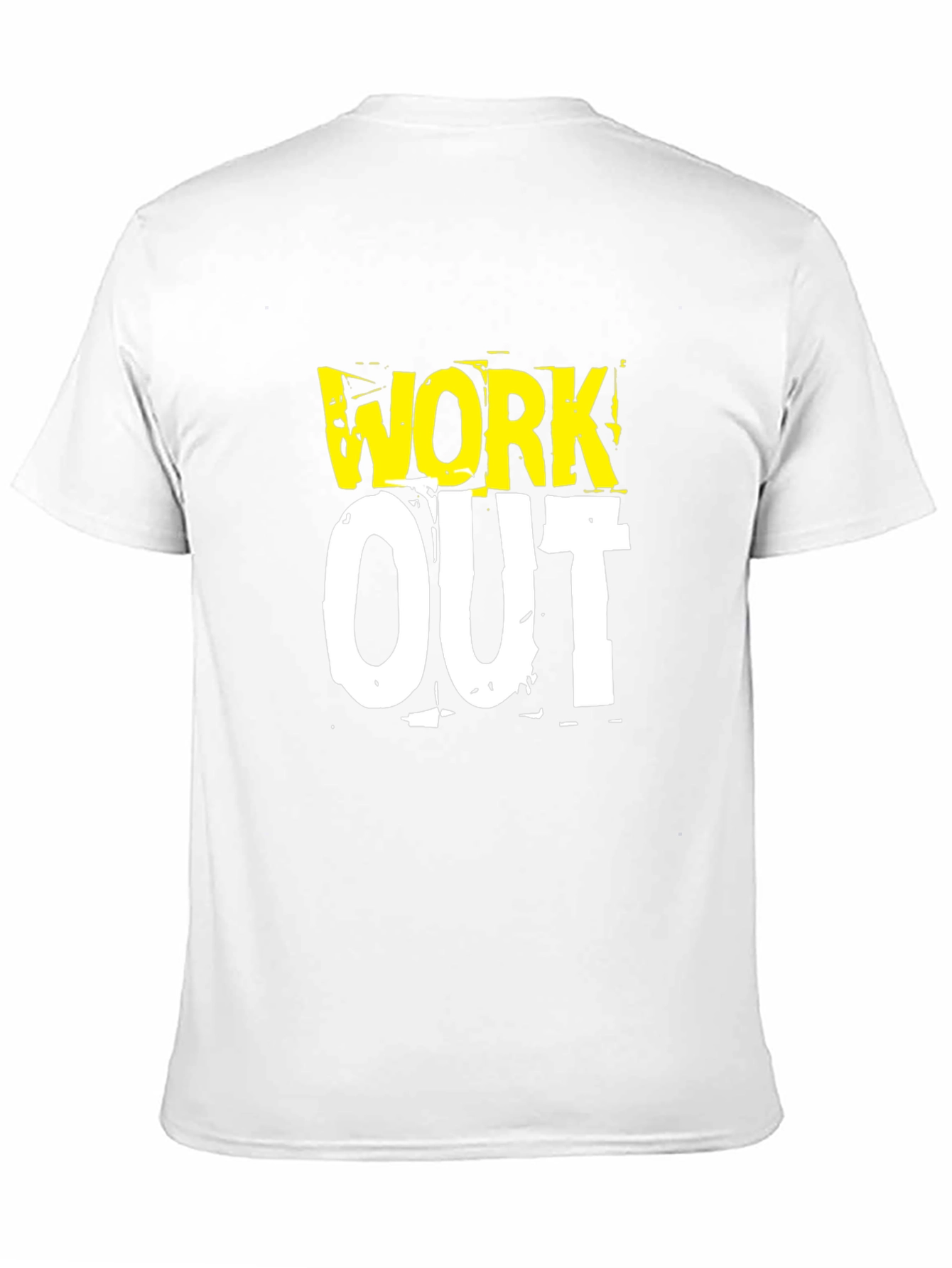 Work Out Graphic Print T-Shirt