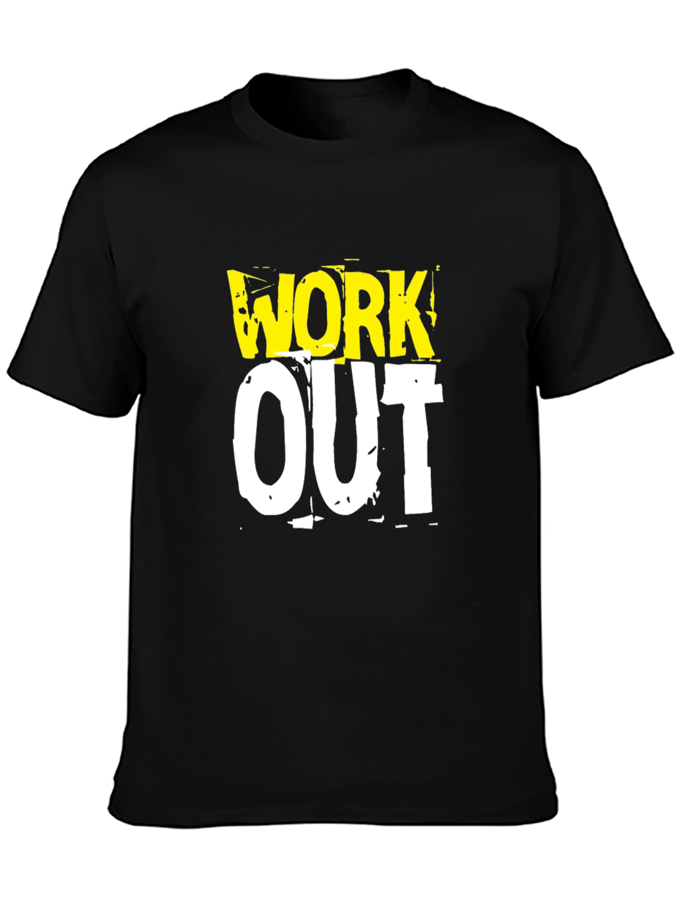 Work Out Graphic Print T-Shirt