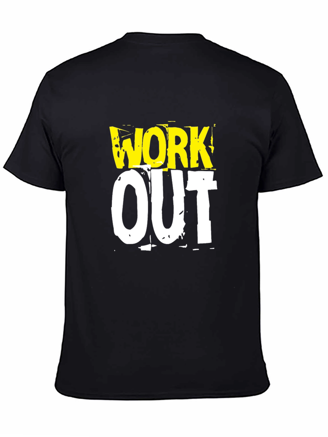 Work Out Graphic Print T-Shirt
