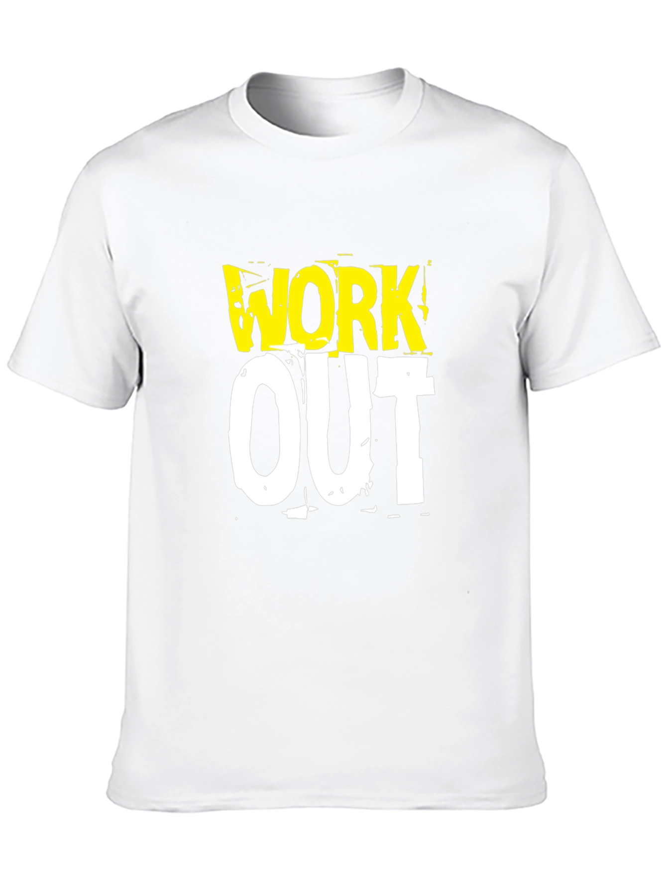 Work Out Graphic Print T-Shirt