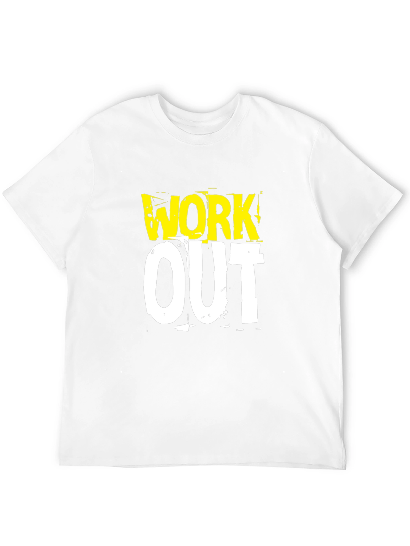 Work Out Graphic Print T-Shirt