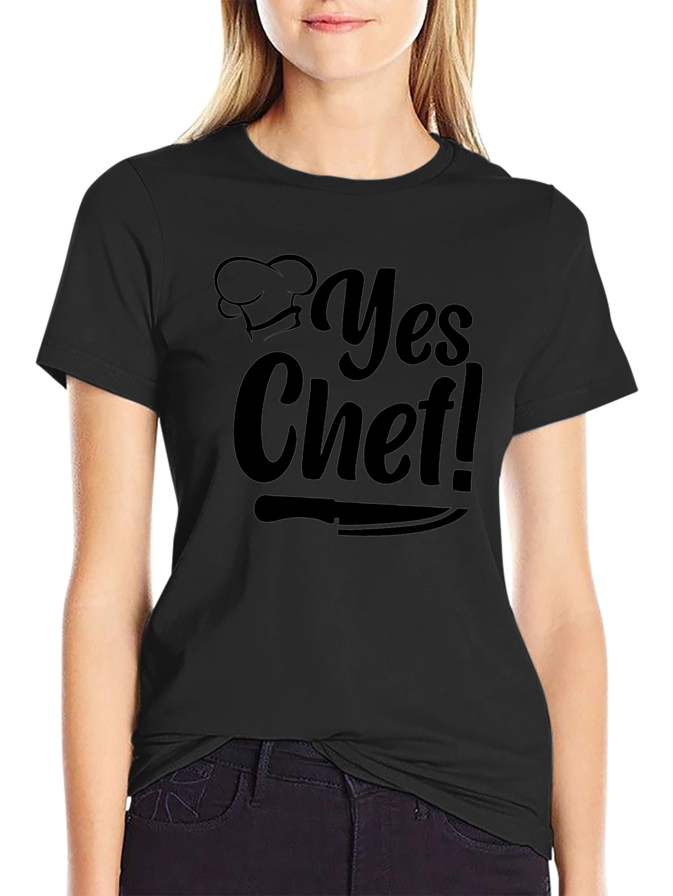 Yes Chef! Graphic T-Shirt - Culinary Enthusiast Apparel