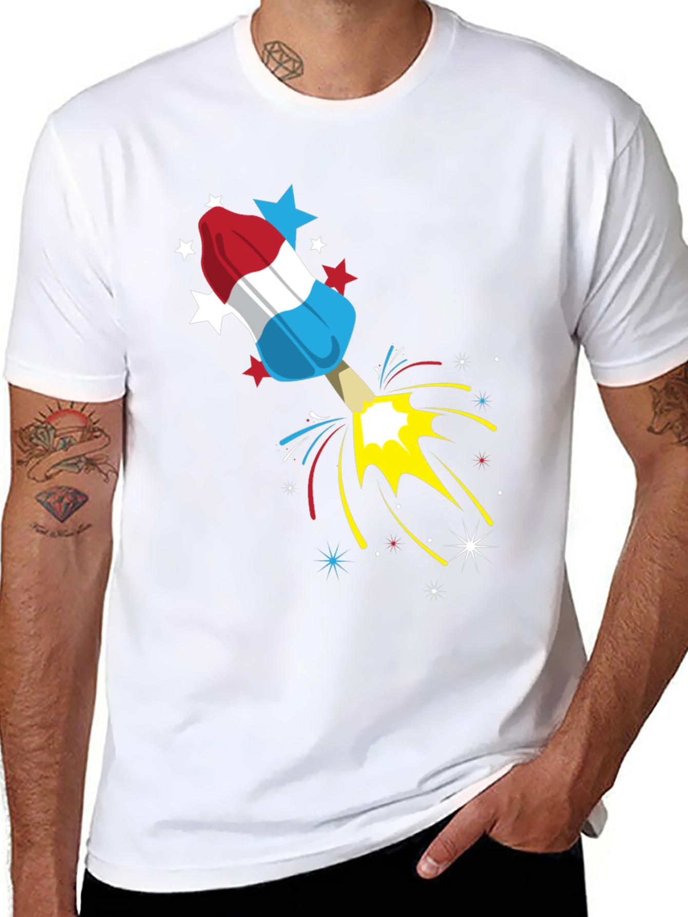 Patriotic Rocket T-Shirt