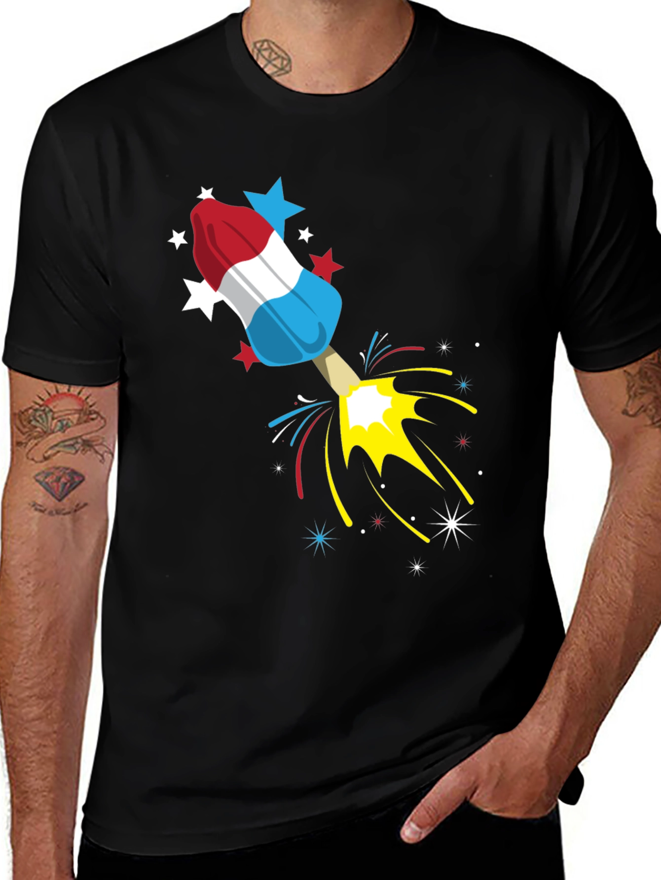 Patriotic Rocket T-Shirt