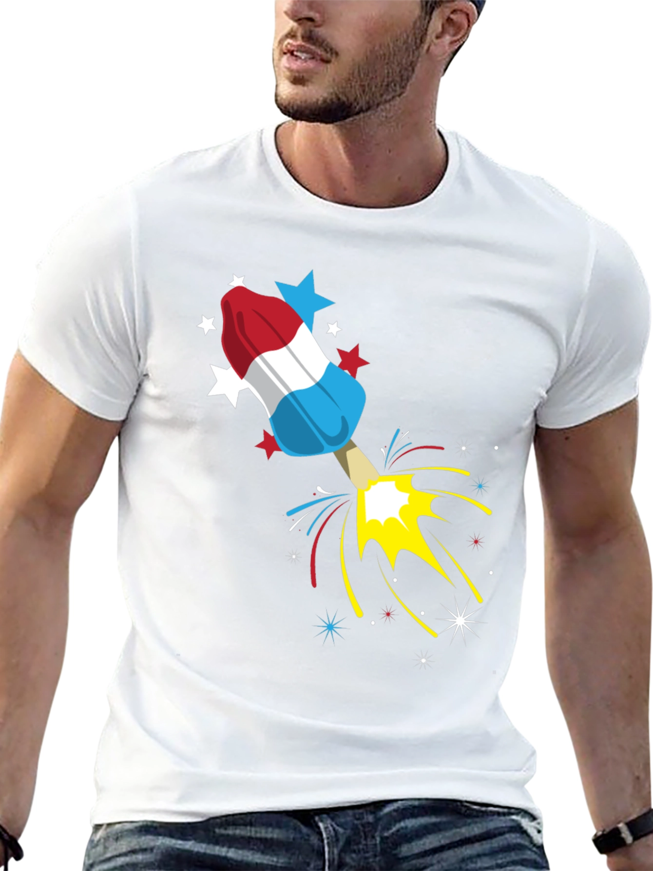 Patriotic Rocket T-Shirt