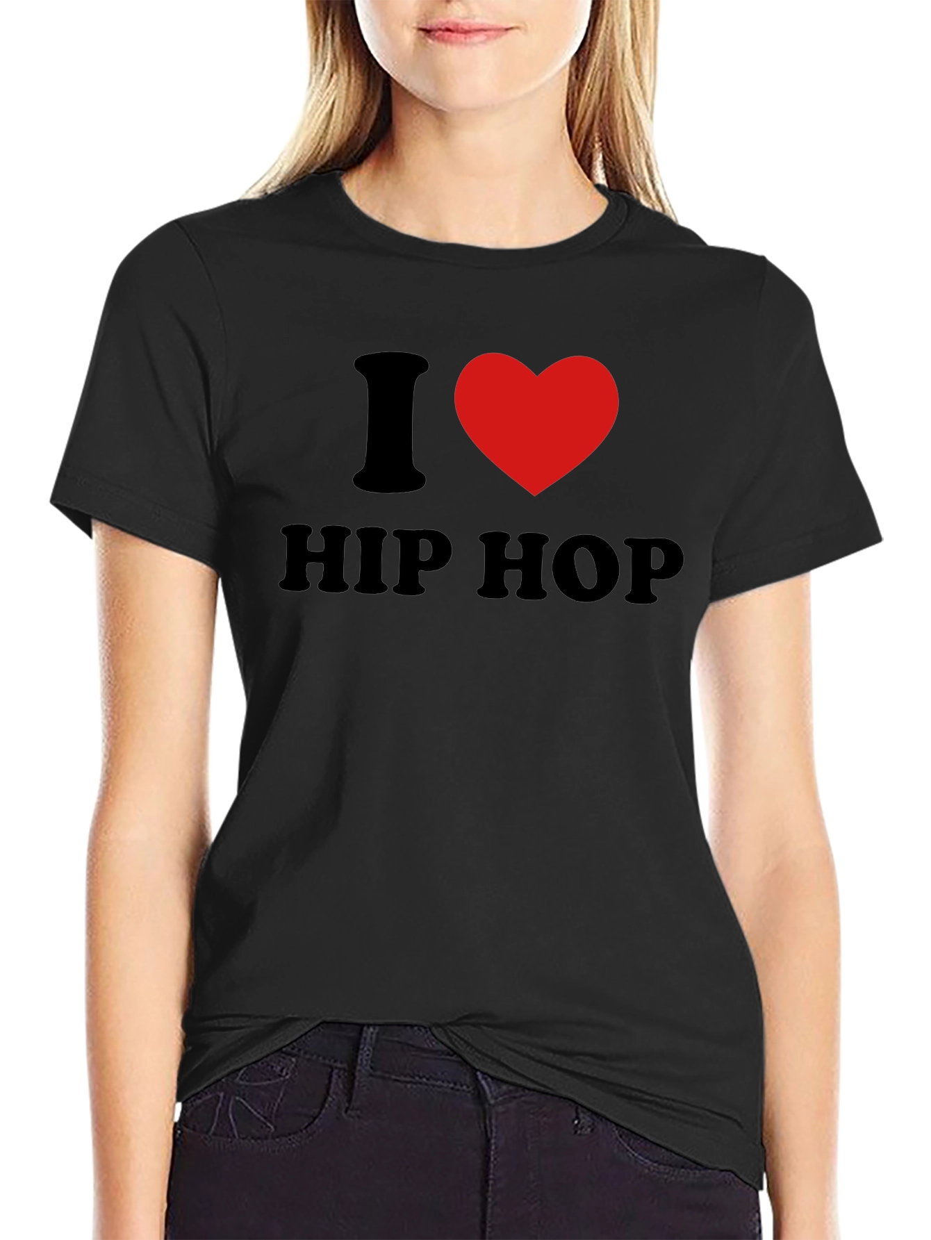 I Love Hip Hop Graphic T-Shirt