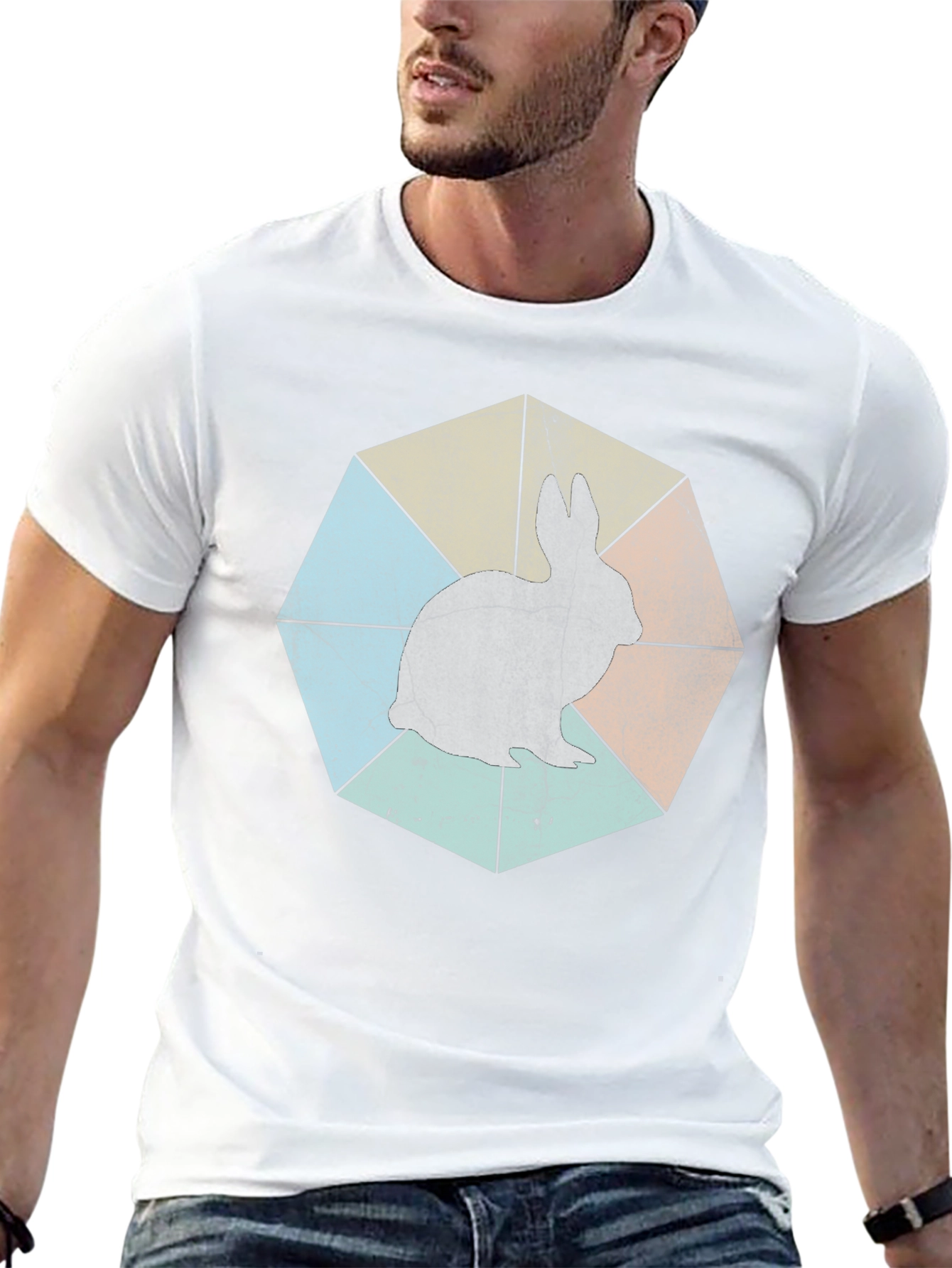 Retro Rabbit Graphic Tee