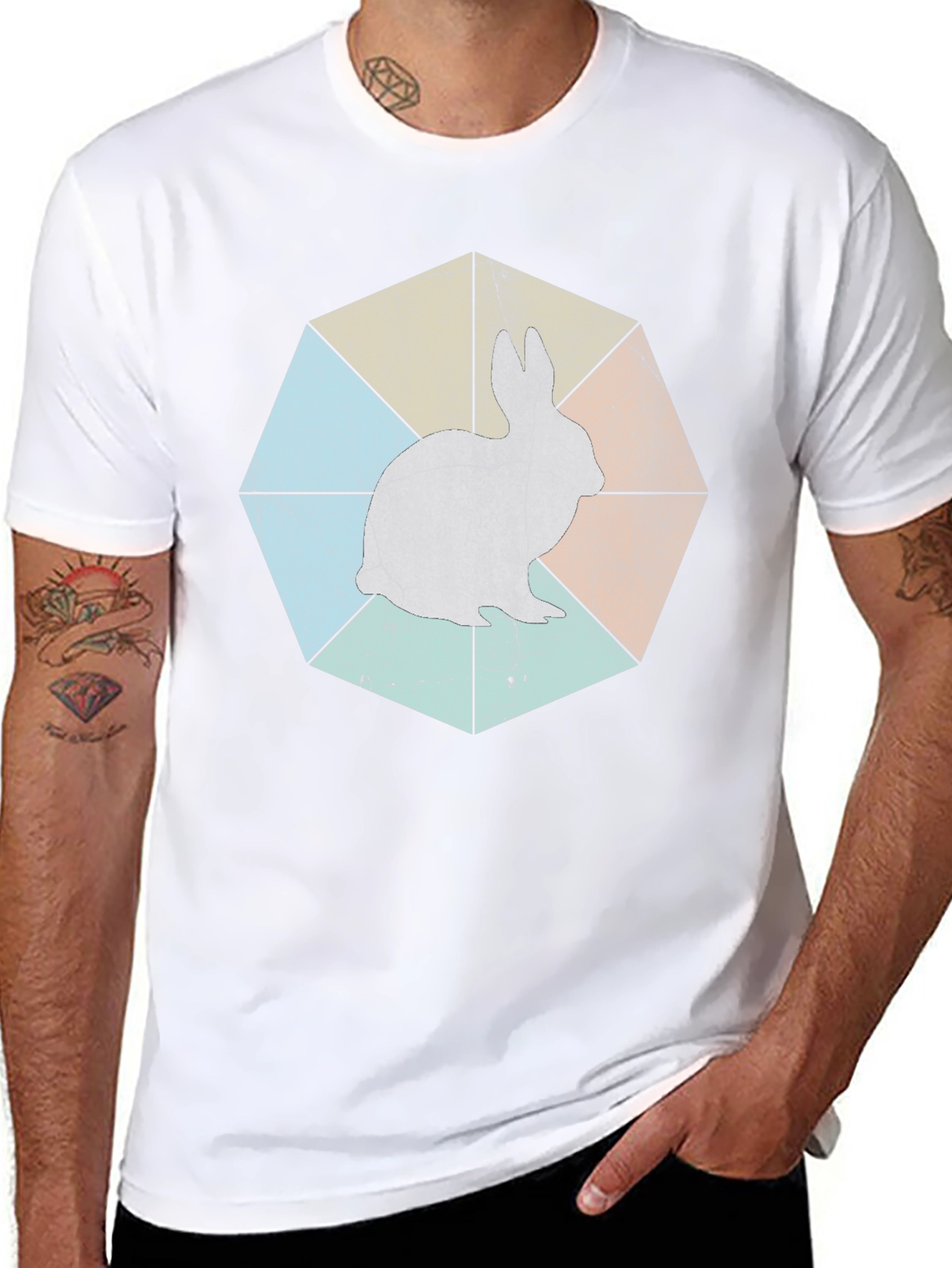 Retro Rabbit Graphic Tee