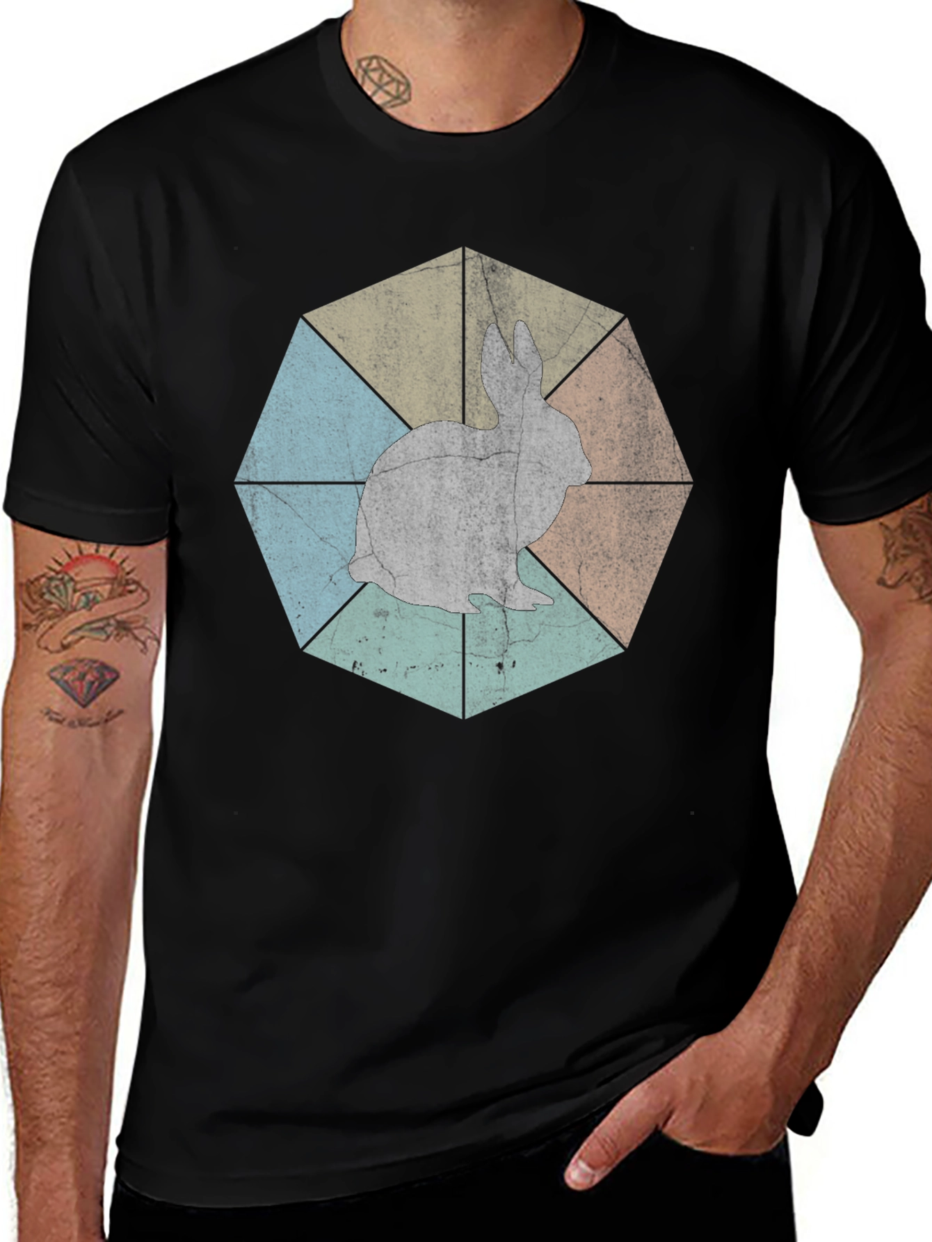 Retro Rabbit Graphic Tee
