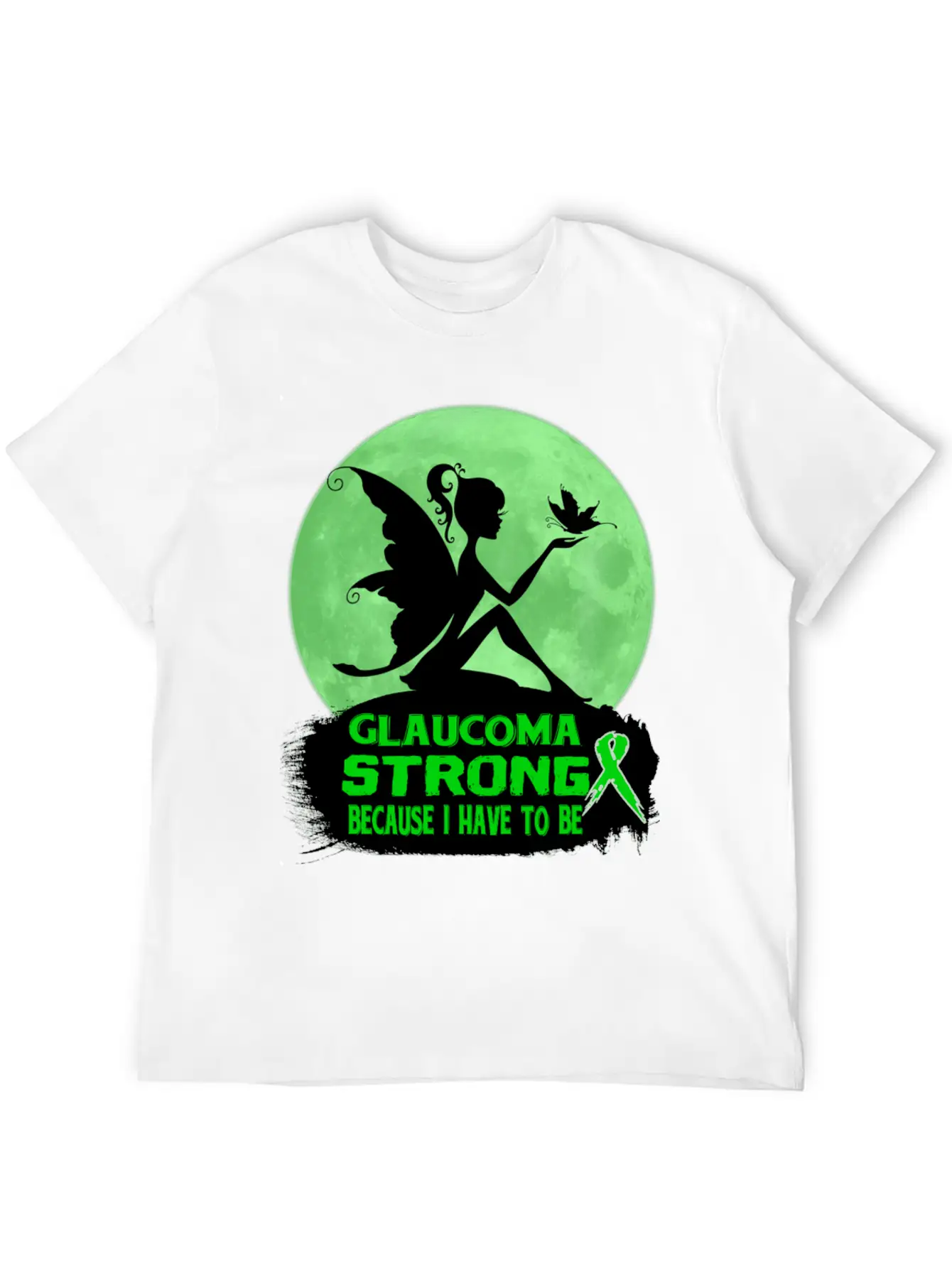Glaucoma Awareness Unisex Casual T-Shirt – Clean Design For Daily Comfort
