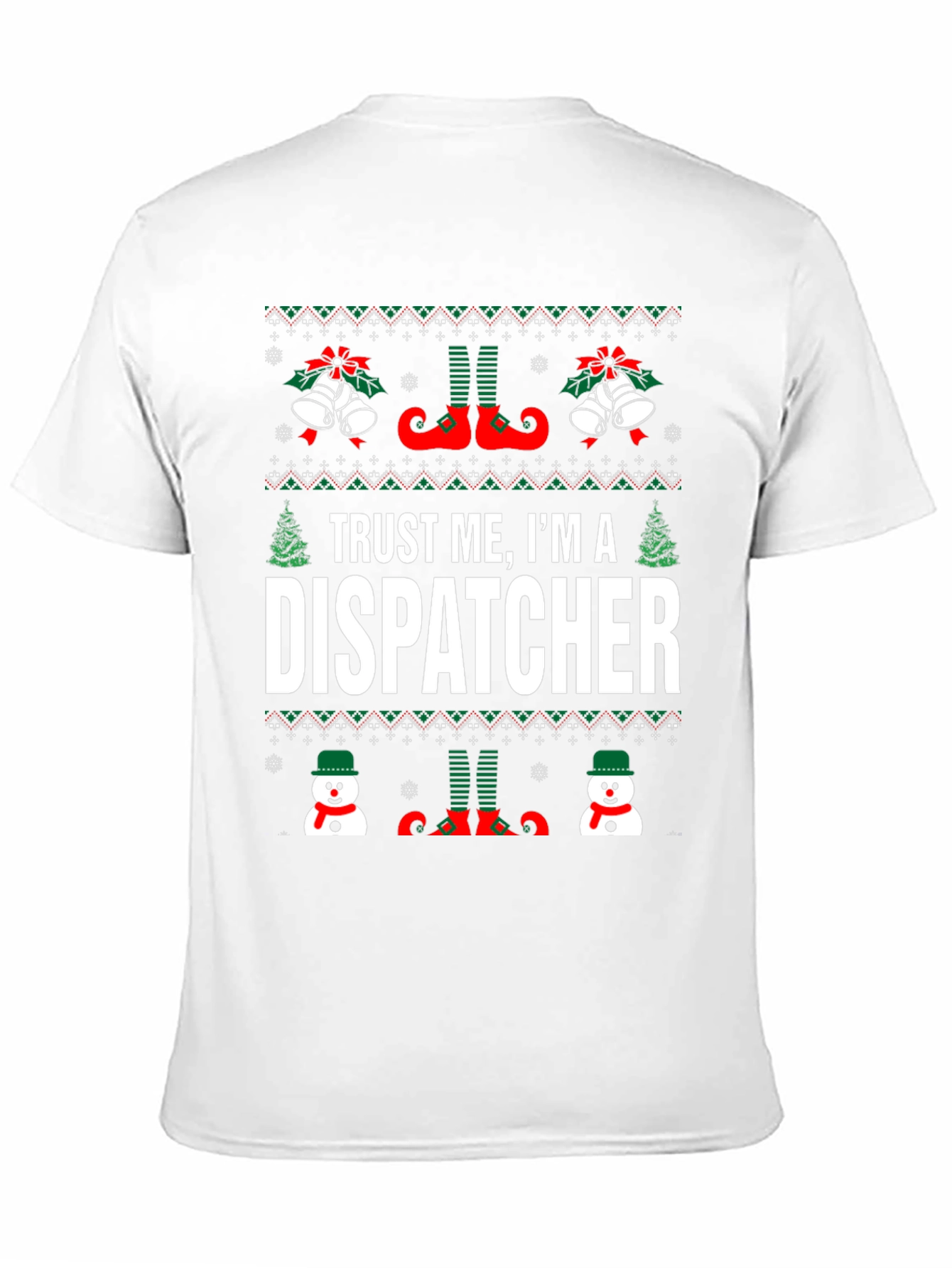 Trust Me Im A Dispatcher Christmas T-Shirt
